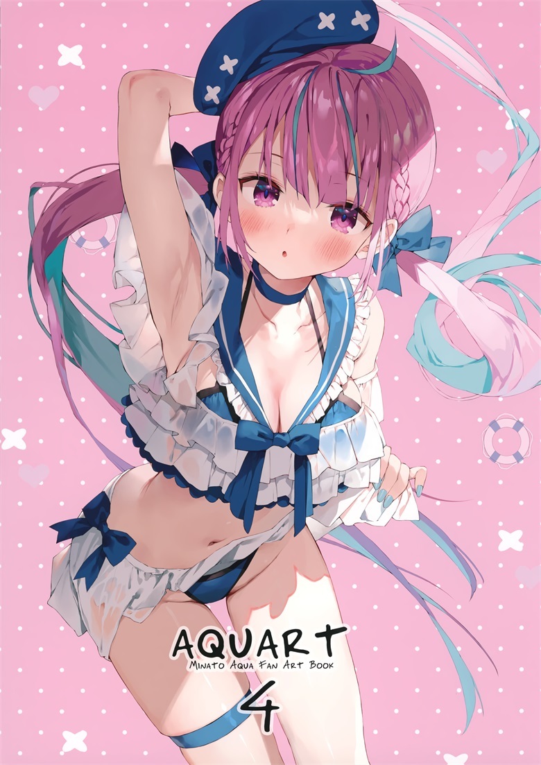 【画集】(ホロクル2nd) [まかろん大帝 (がおう)] aquart4 (ホロライブ) P站美图-第2张