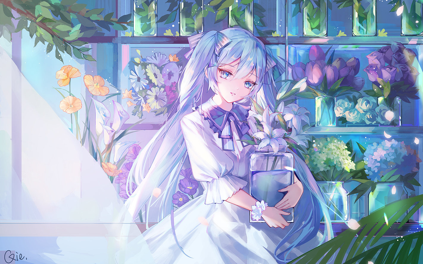 [P站美图推荐] 你喜欢的初音有来惹，三位画师组合插画 P站美图-第11张