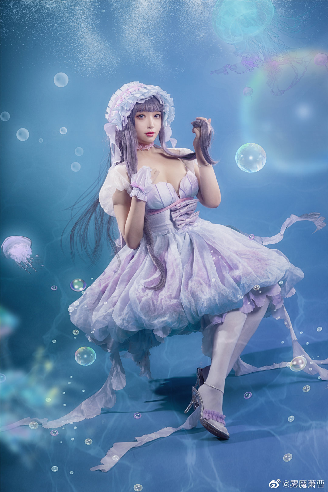 [COS]#魔卡少女樱# 大道寺知世 - 水之轮舞曲 COSPLAY-第4张