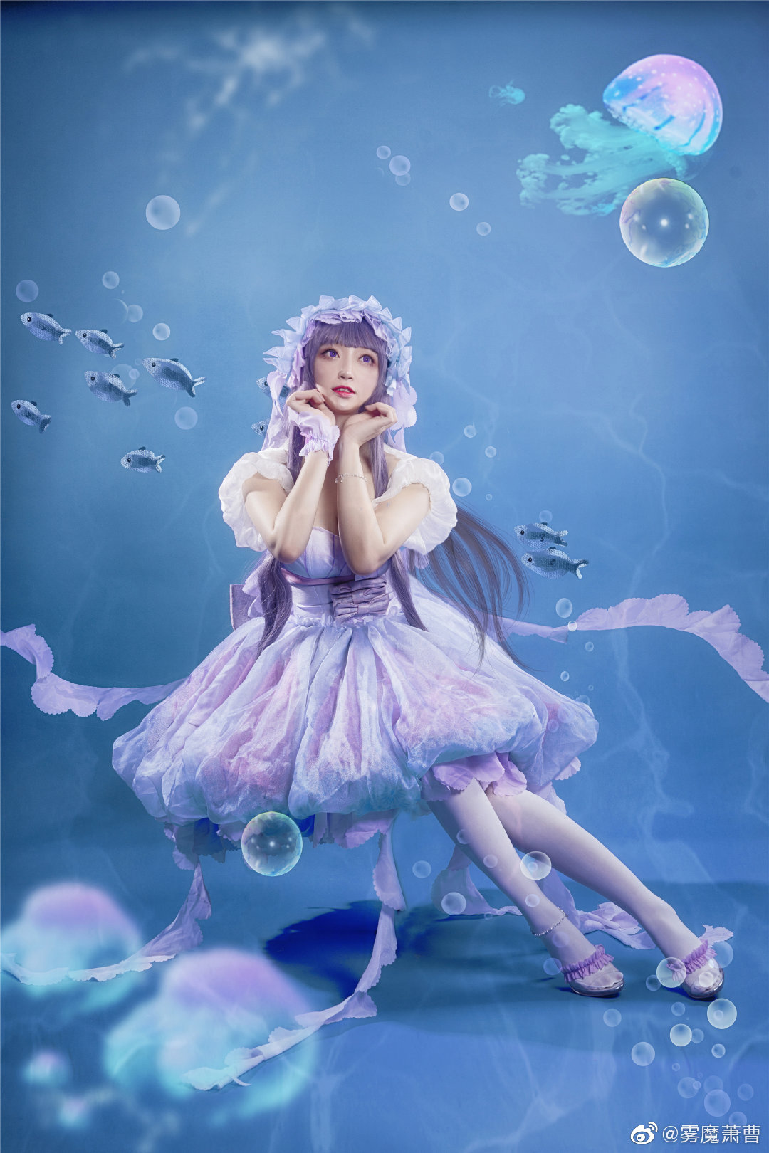 [COS]#魔卡少女樱# 大道寺知世 - 水之轮舞曲 COSPLAY-第5张