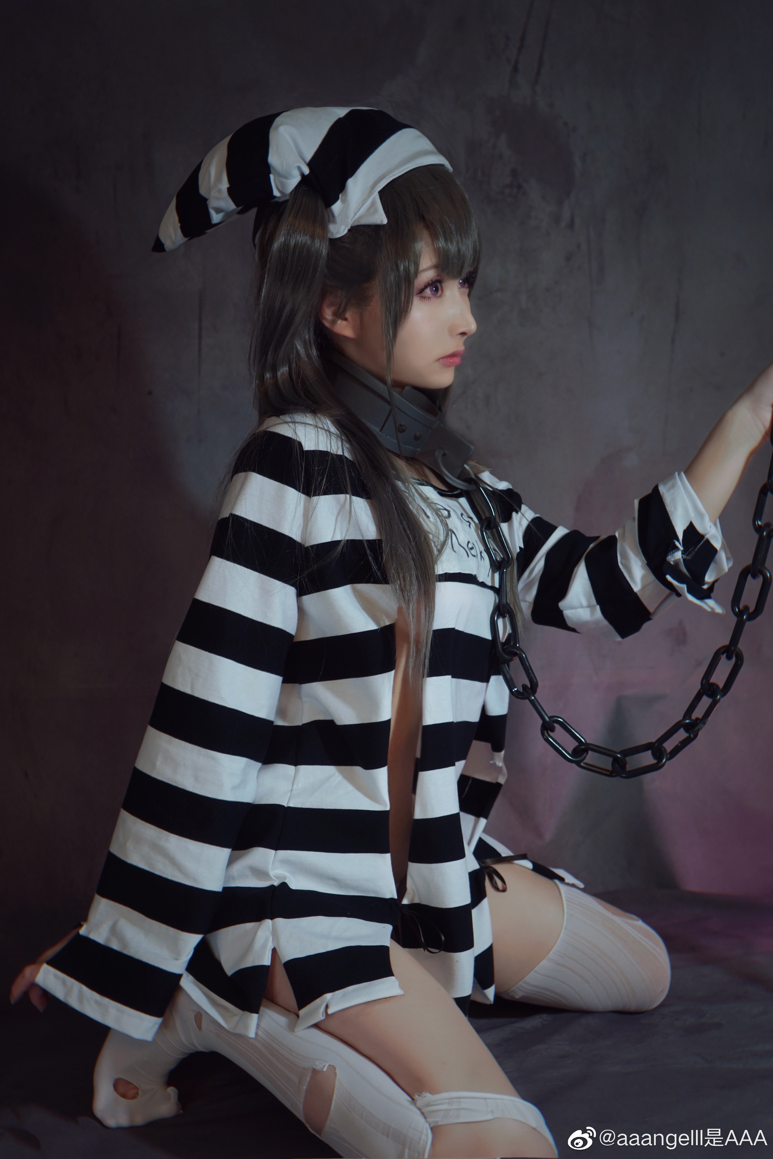 [COS正片] 碧蓝航线 水星纪念 囚牢与诱惑 aaangelll是AAA COSPLAY-第11张