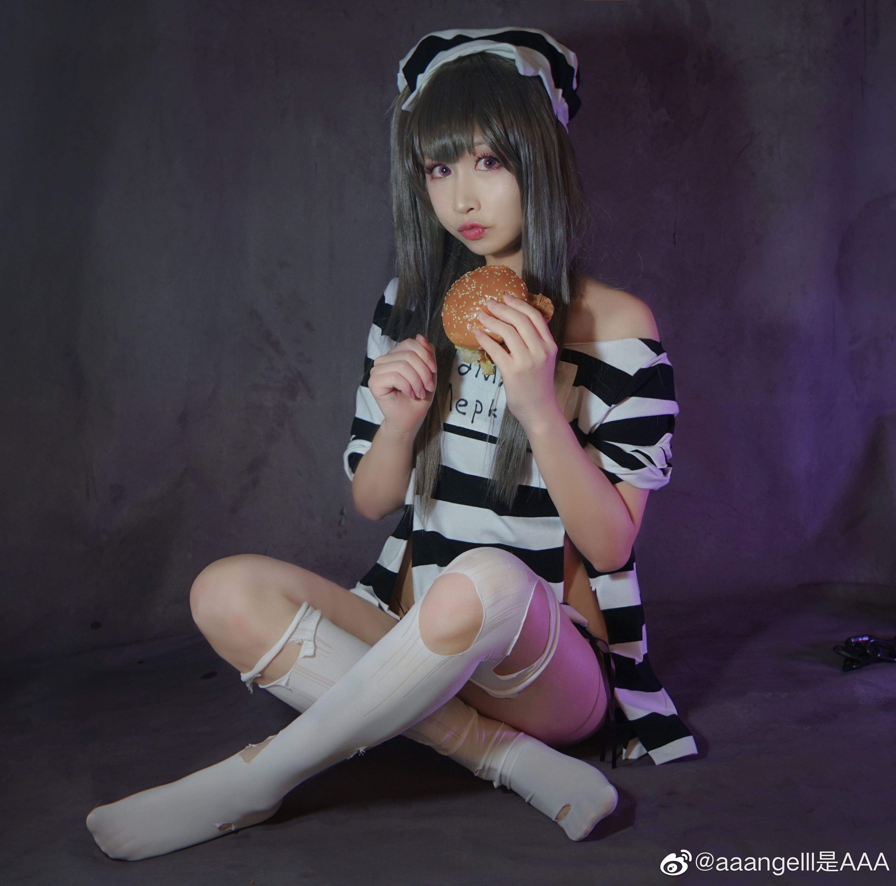 [COS正片] 碧蓝航线 水星纪念 囚牢与诱惑 aaangelll是AAA COSPLAY-第16张