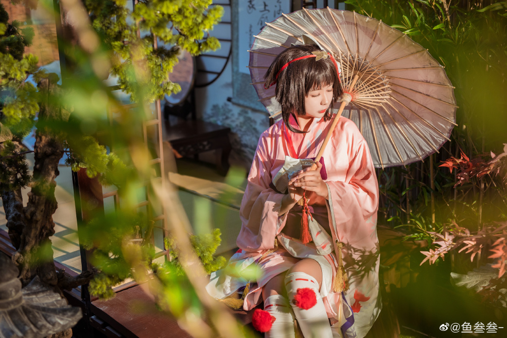 [COS]阴阳师 神乐 @鱼叁叁- COSPLAY-第5张