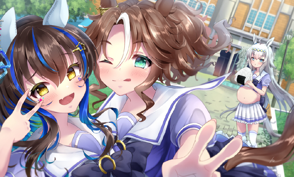 【P站美图】辣妹化的大小姐！《赛马娘》目白善信壁纸特辑 - dimtown.COM