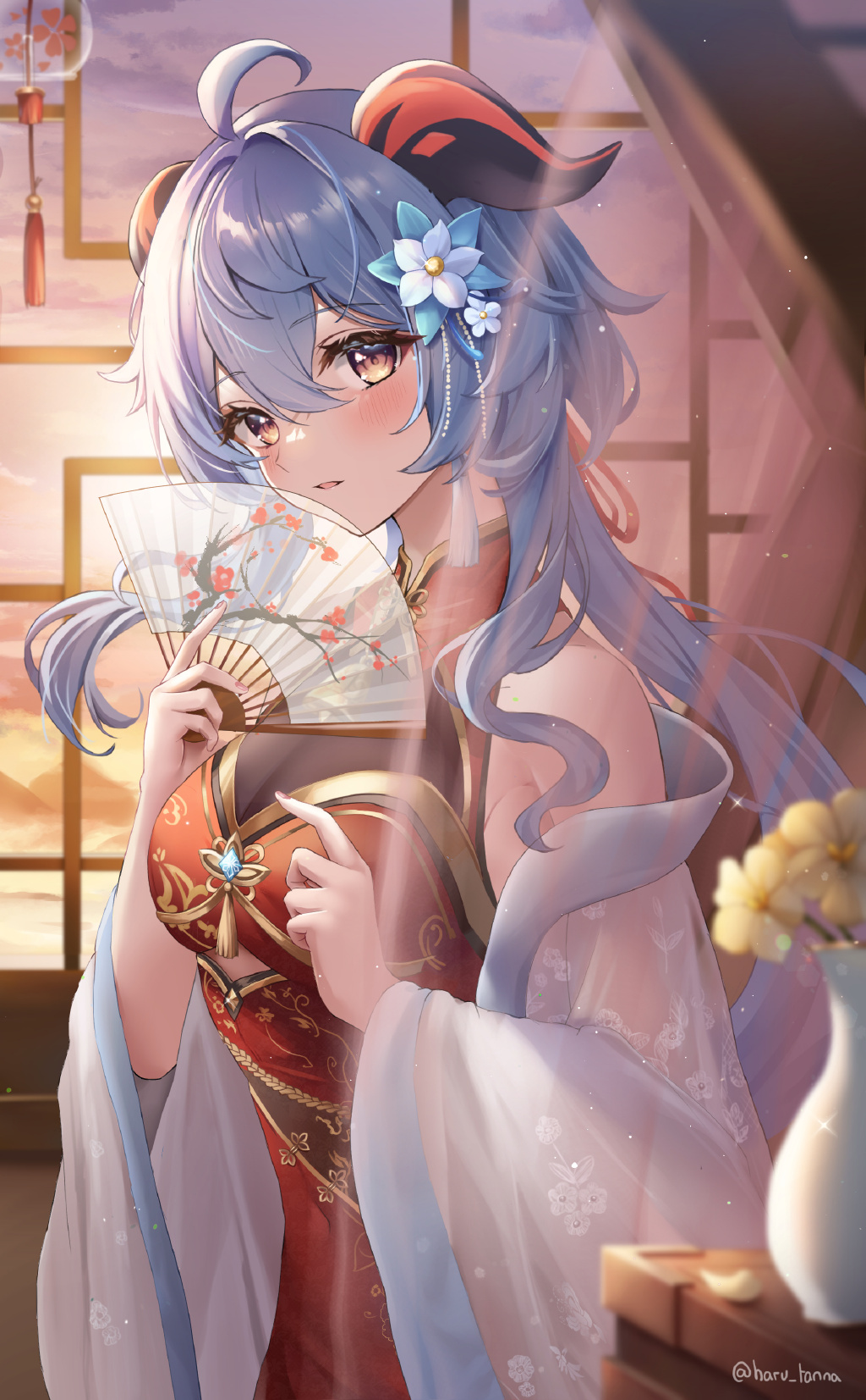 【P站画师】你喜欢甘雨吗？画师Harukix的插画作品推荐 - dimtown.COM