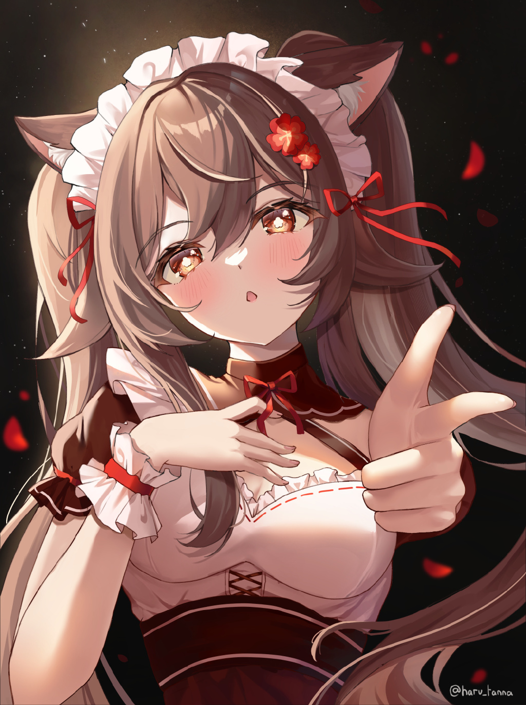 【P站画师】你喜欢甘雨吗？画师Harukix的插画作品推荐 - dimtown.COM