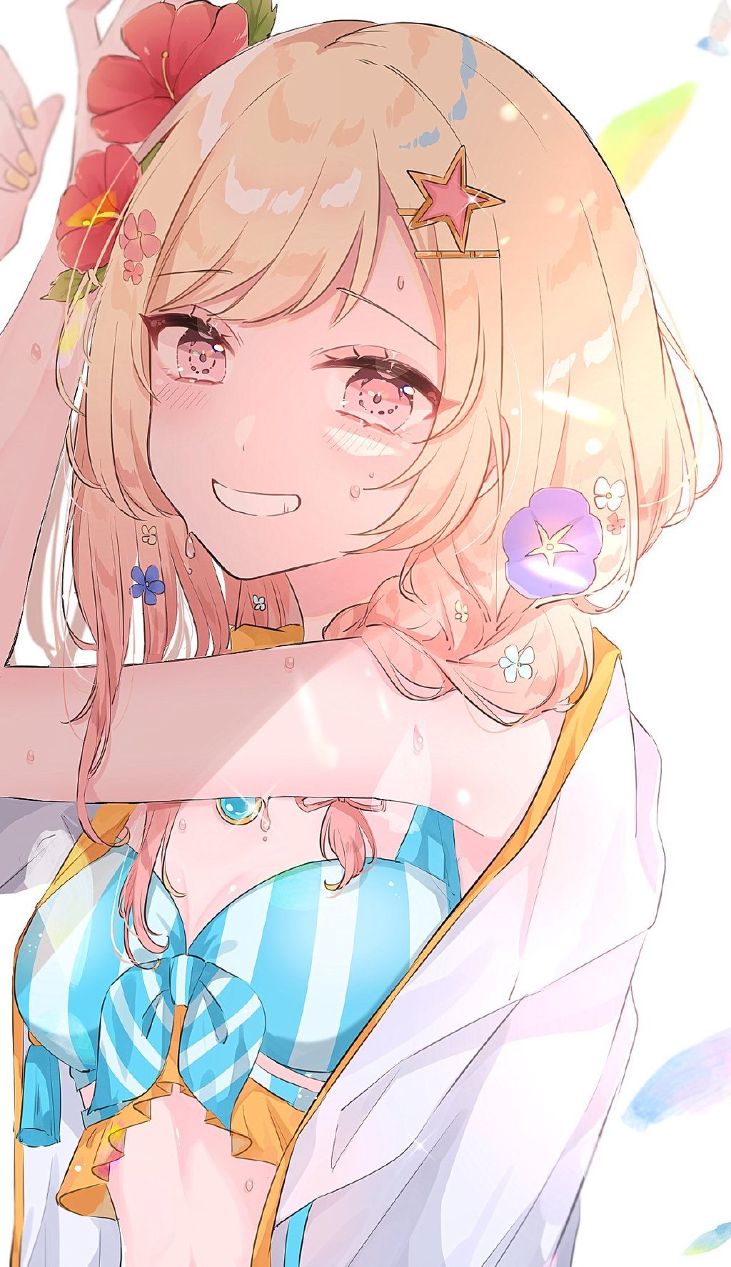 【P站美图】金发双马尾美少女！《世界计划 彩色舞台》天马咲希壁纸特辑 - dimtown.COM