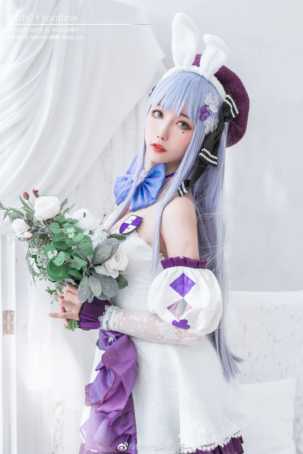 [COS]少女前线 HK416 ?千宵草味的锡纸糖? @Momoko葵葵 COSPLAY-第3张