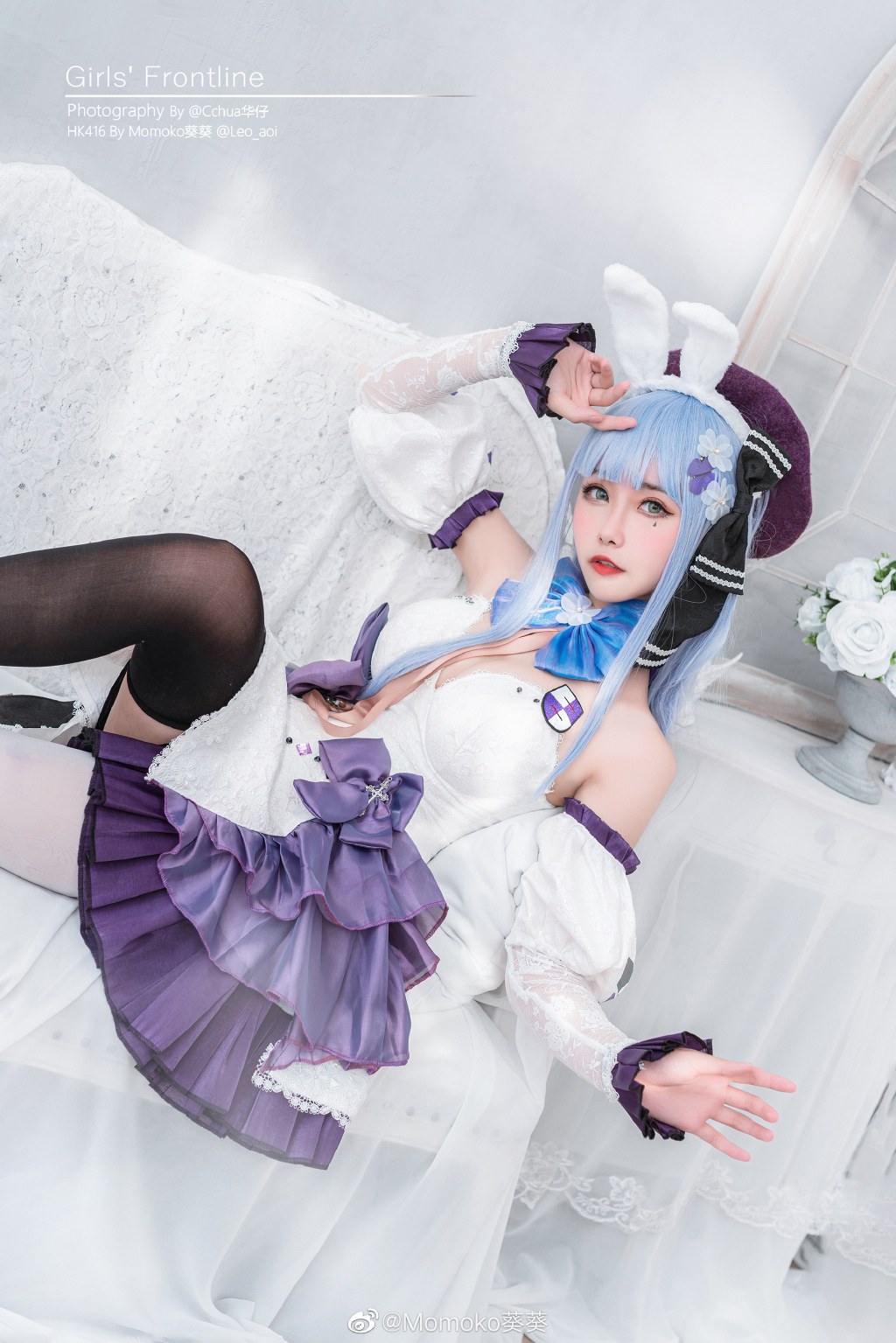 [COS]少女前线 HK416 ?千宵草味的锡纸糖? @Momoko葵葵 COSPLAY-第5张