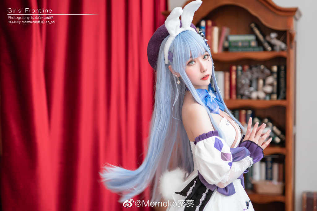 [COS]少女前线 HK416 ?千宵草味的锡纸糖? @Momoko葵葵 COSPLAY-第9张