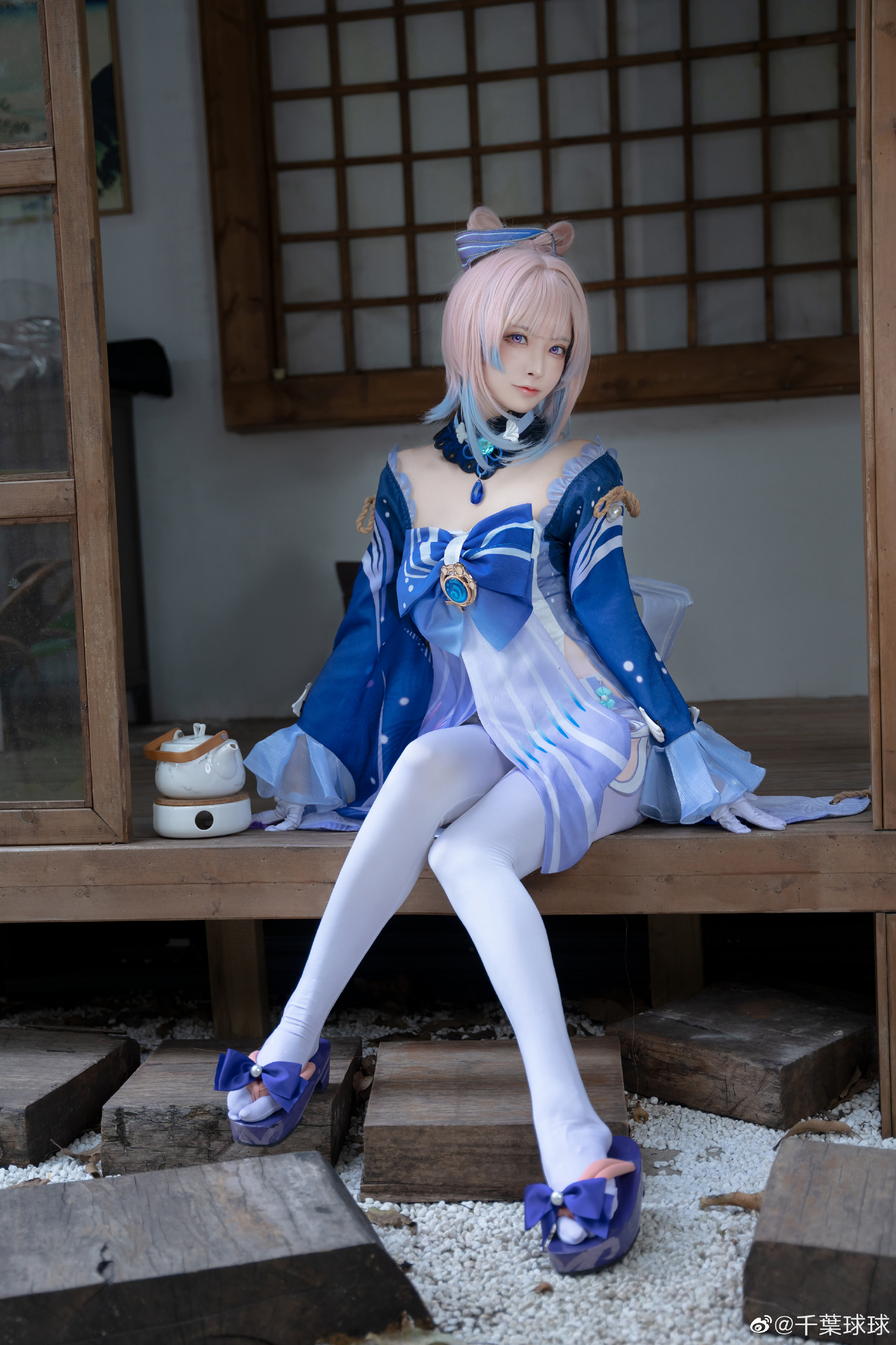 [COS]「每个生灵的意志都值得尊重，就像海中的游鱼，也有自己的方向」 原神 珊瑚宫心海@千葉球球 COSPLAY-第12张