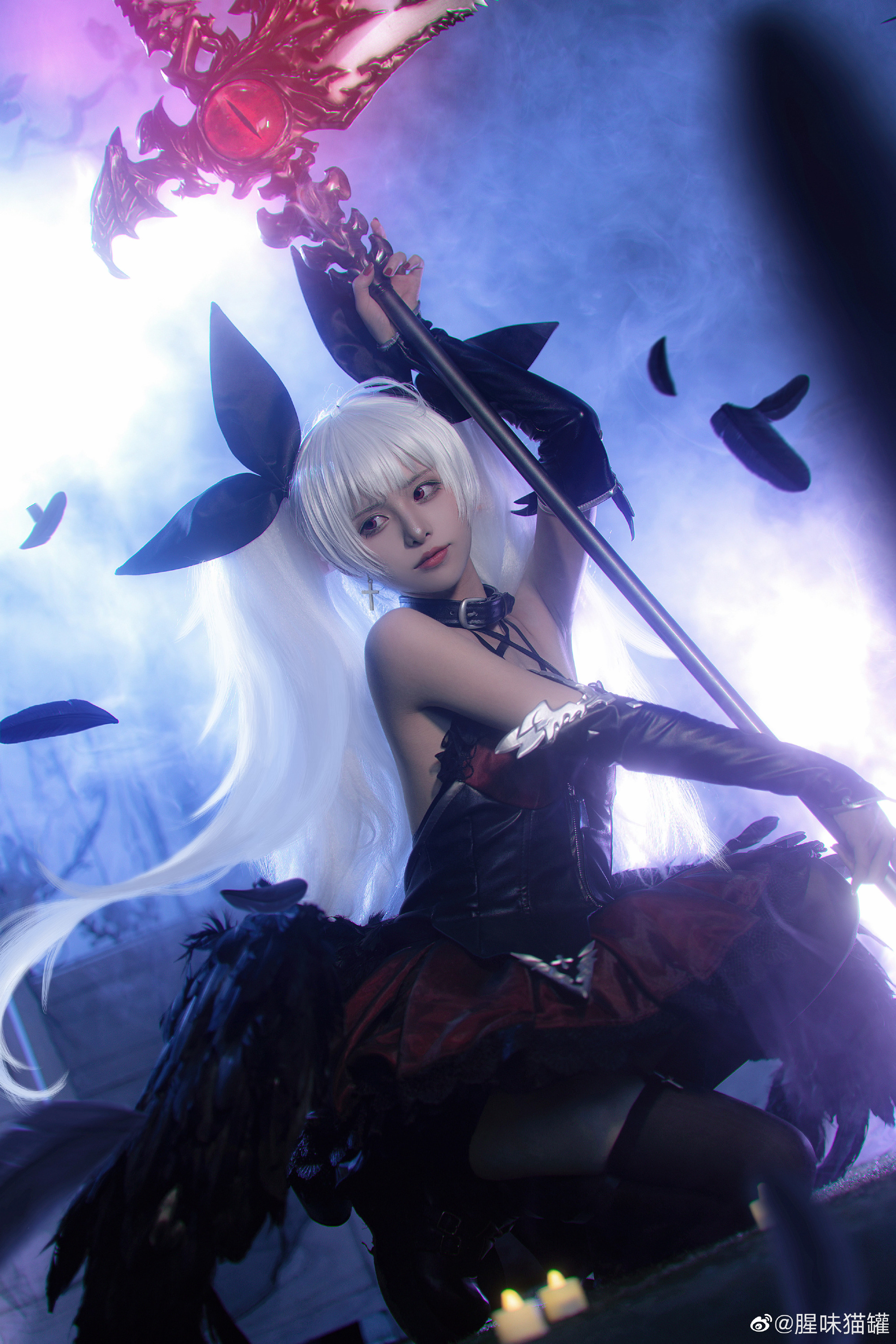 [COS] GAME  爆裂魔女 “我是安娜，目前只是一个见习魔女。不过我会好好努力的!”@腥味猫罐 COSPLAY-第8张
