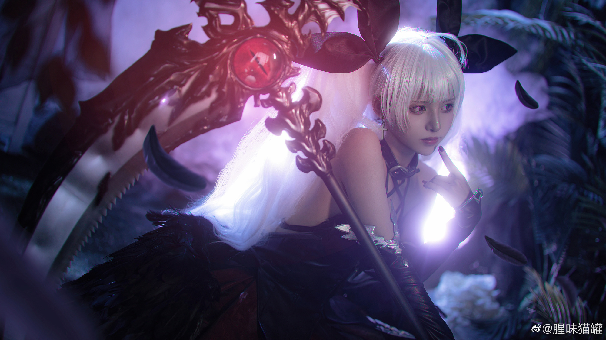 [COS] GAME  爆裂魔女 “我是安娜，目前只是一个见习魔女。不过我会好好努力的!”@腥味猫罐 COSPLAY-第5张