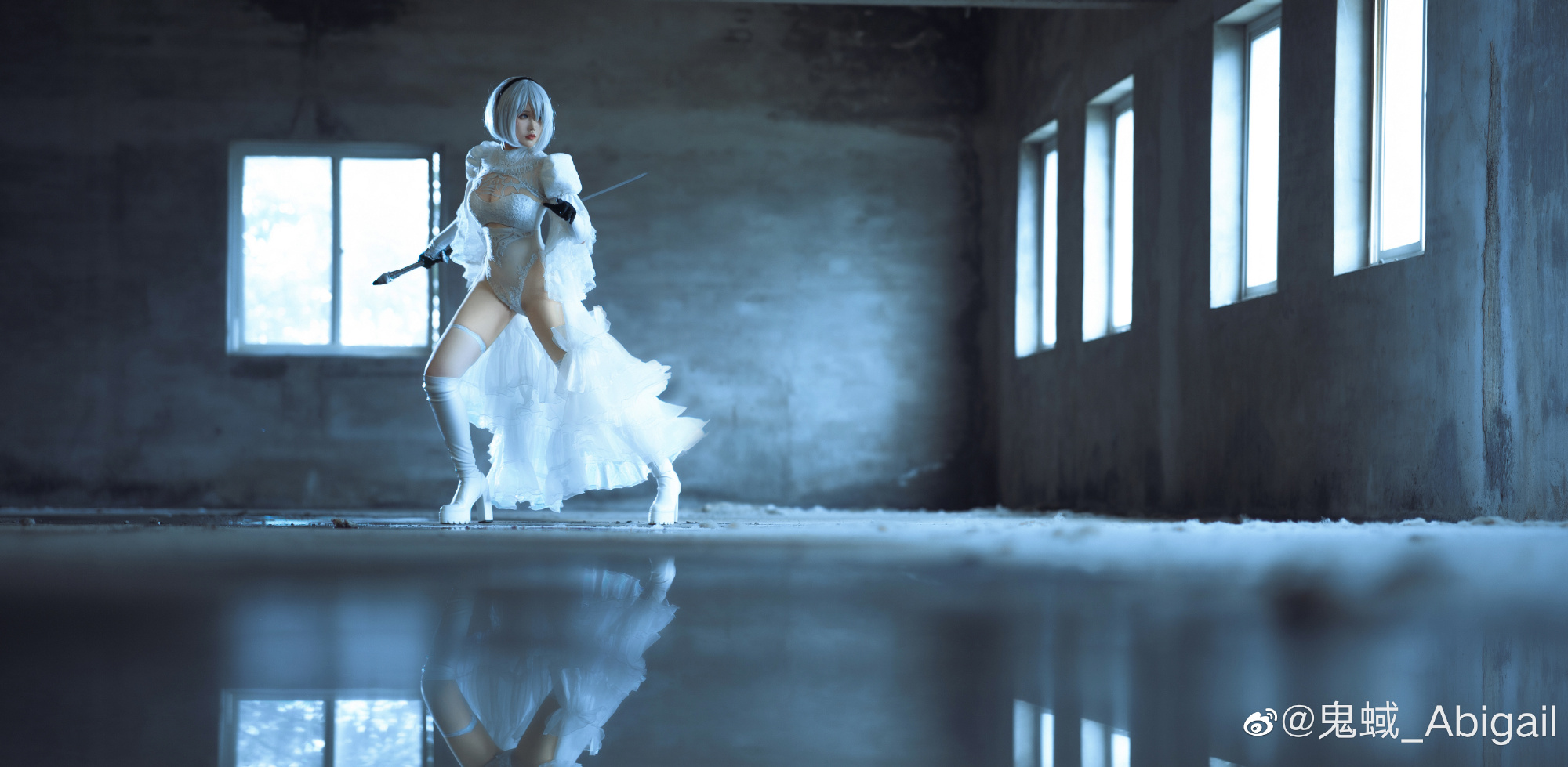 [COS]尼尔机械纪元 2B小姐姐@鬼蜮_Abigail COSPLAY-第7张