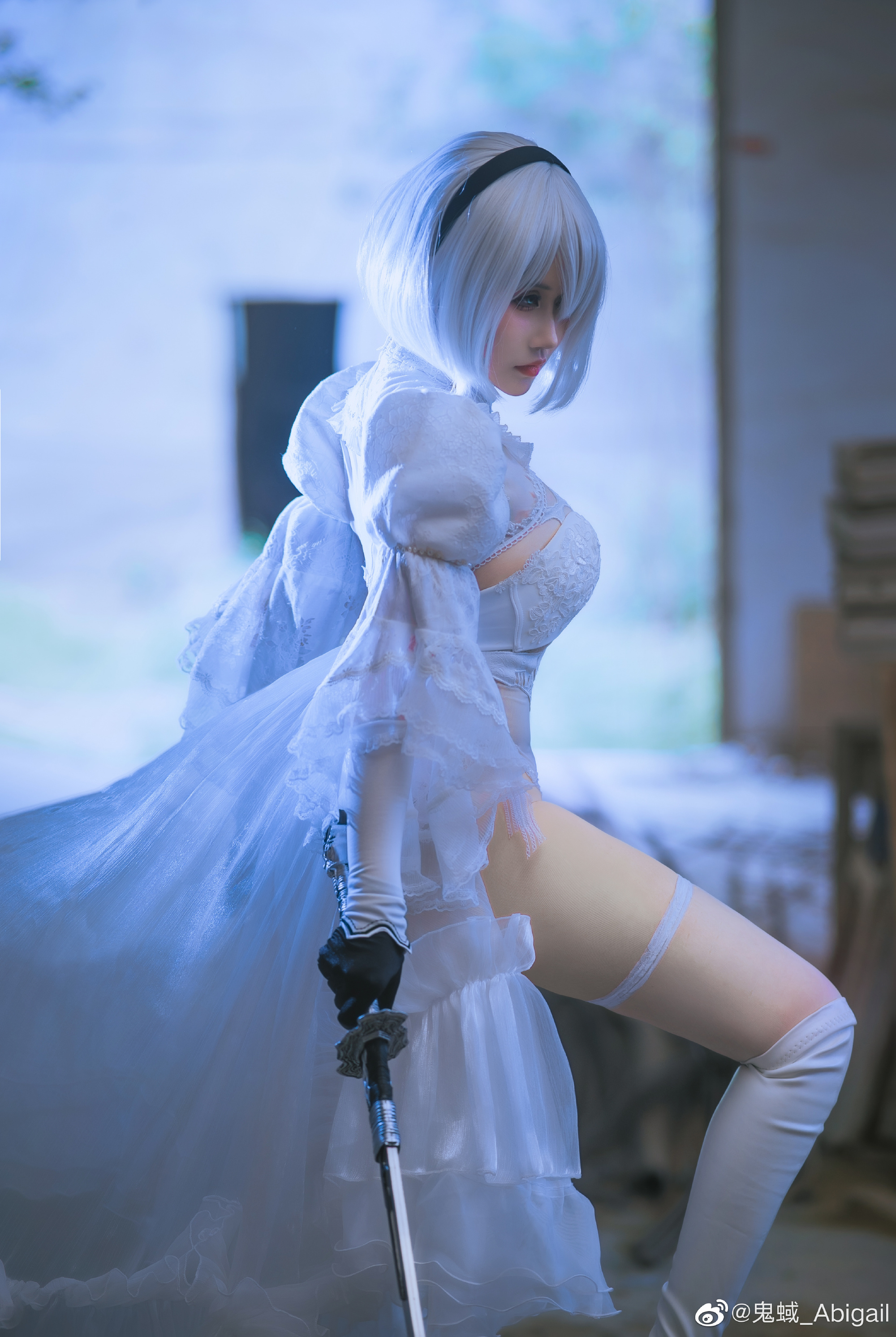 [COS]尼尔机械纪元 2B小姐姐@鬼蜮_Abigail COSPLAY-第2张
