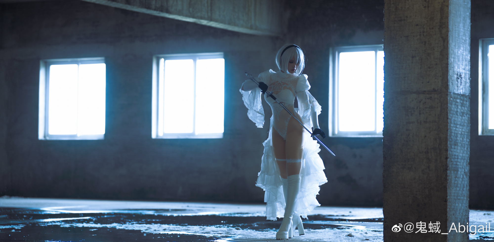[COS]尼尔机械纪元 2B小姐姐@鬼蜮_Abigail COSPLAY-第9张