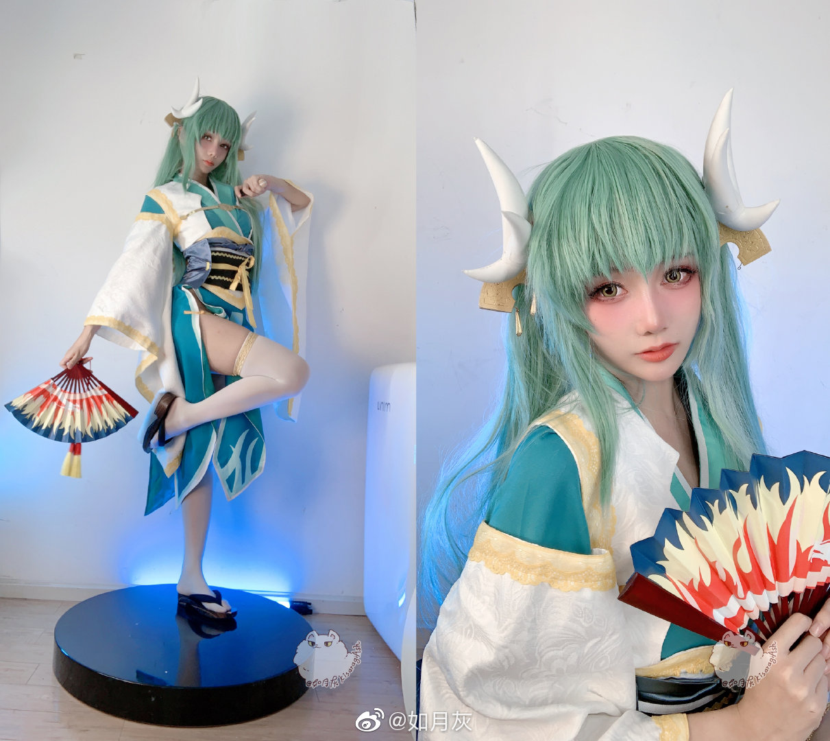 [COS]若把这份心意称为虚假，那世上将不会有真实。FGO 清姬 @ 如月灰 COSPLAY-第2张