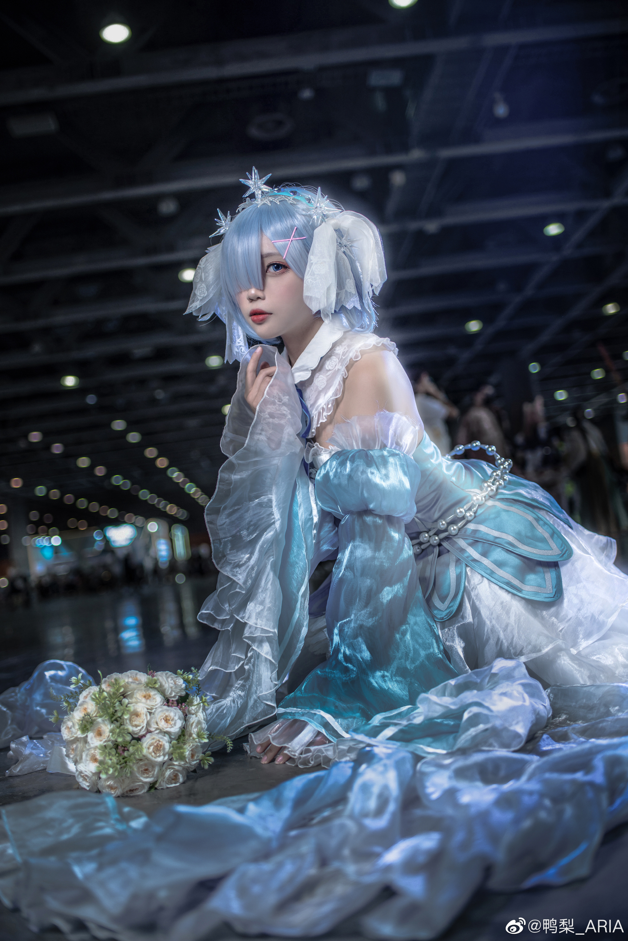 [COS]“是蕾姆礼服！” RE:从零开始的异世界生活 蕾姆@鸭梨_ARIA COSPLAY-第7张