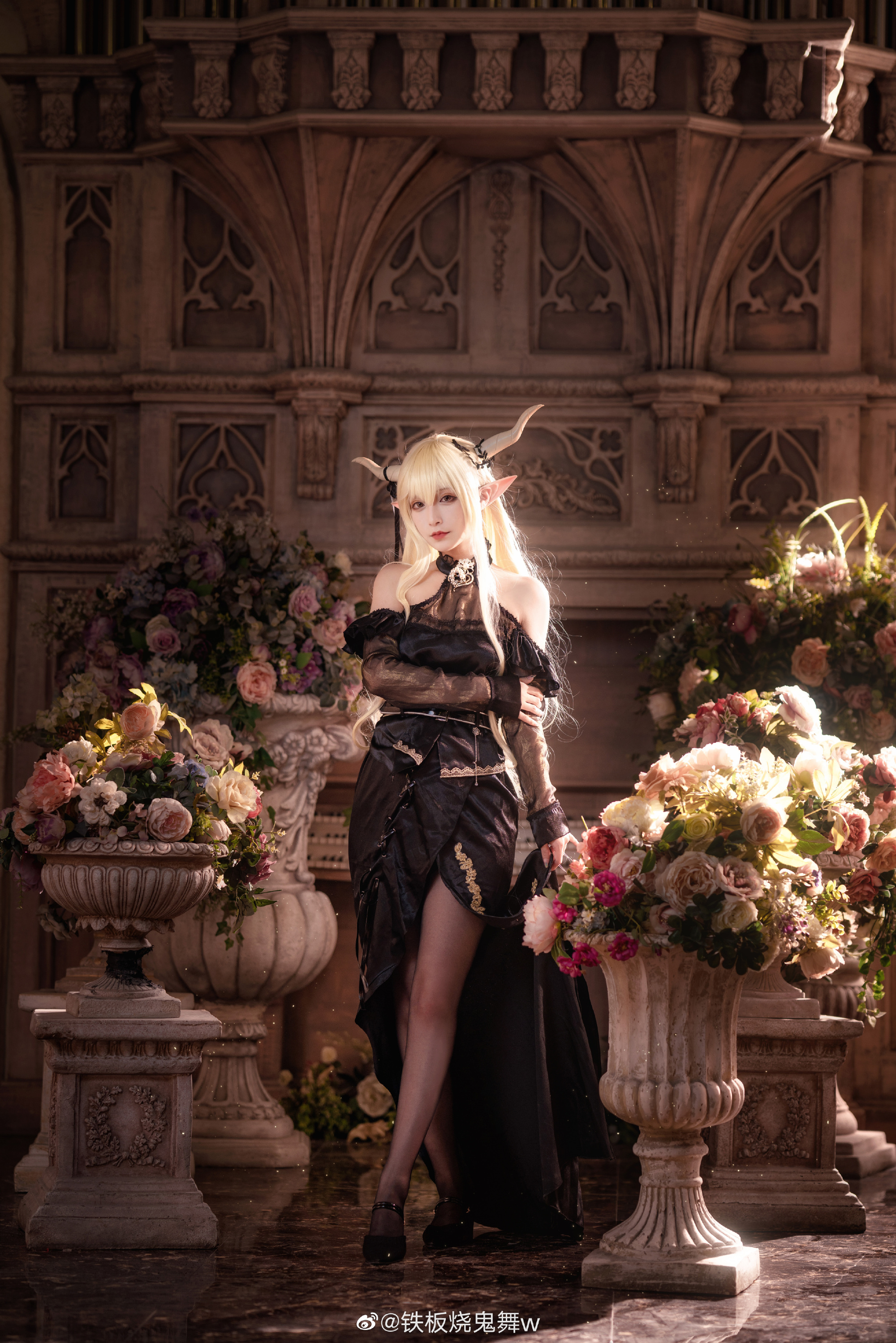 【COS】明日方舟  ?音律联觉 闪灵@铁板烧鬼舞w COSPLAY-第8张