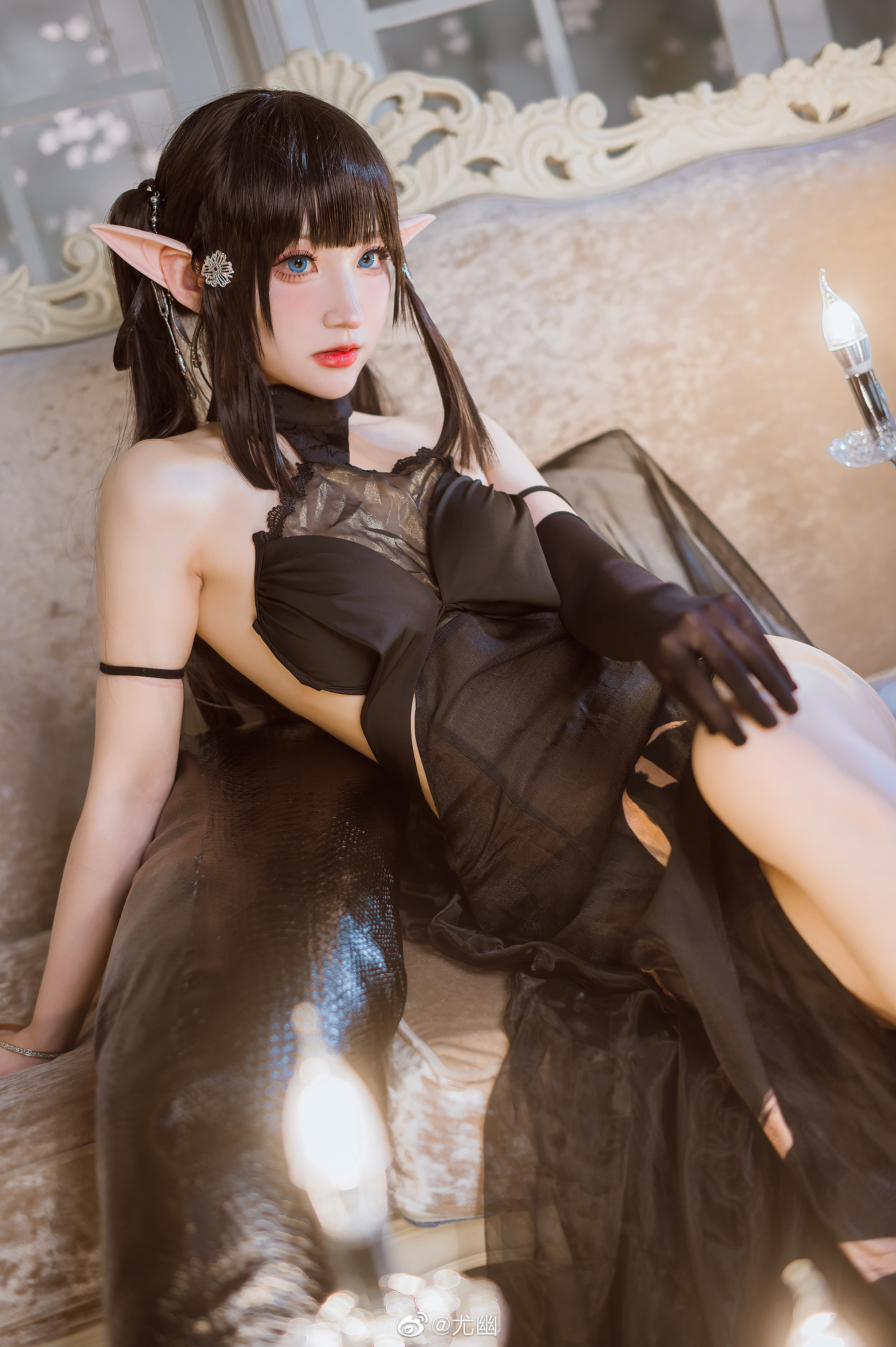 [COS]这里不准打地铺吗？那我在走廊里搭帐篷好了.明日方舟  森蚺@尤幽 COSPLAY-第14张