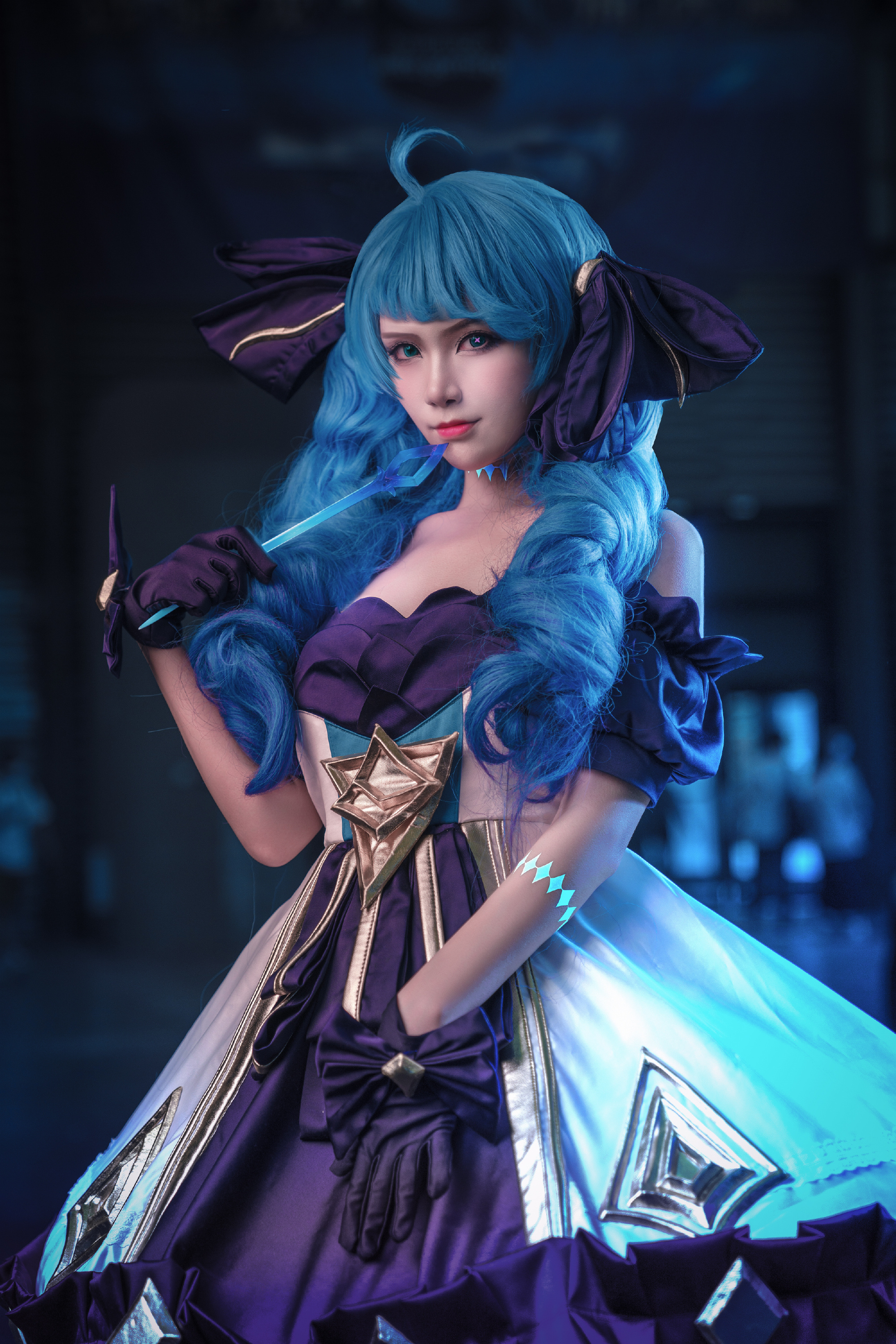 [cos]2021chinajoy场照返图 英雄联盟 格温coser@月潋寒殇