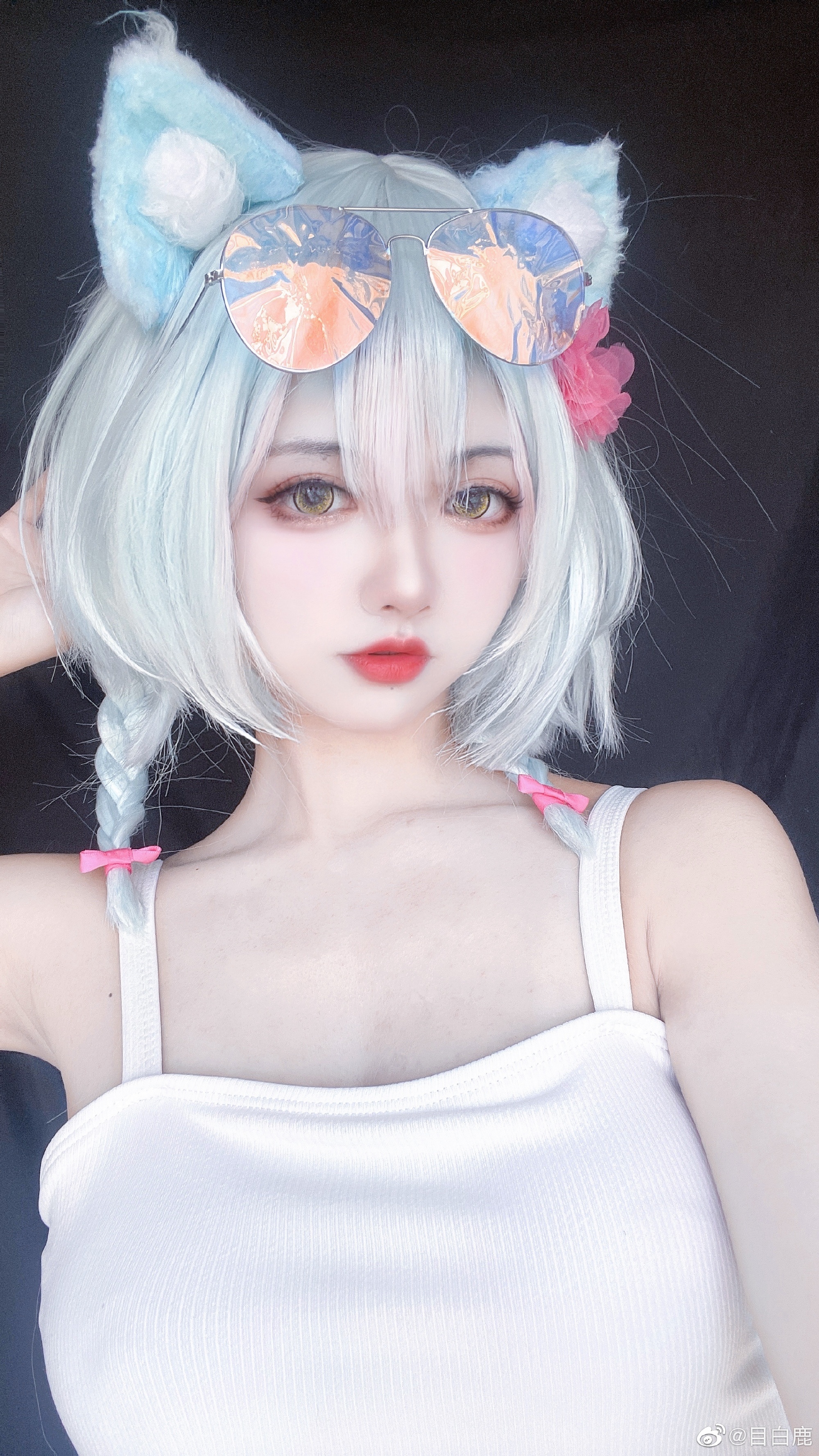 拉比愿为团长在冬天穿泳装！！！@目白鹿 COSPLAY-第9张