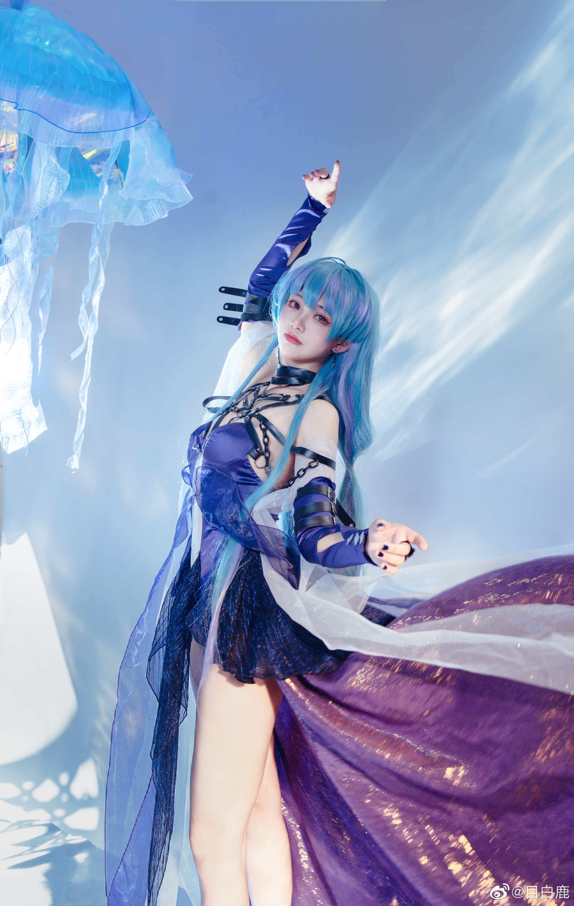 黑环的中心像是幽深的海底，在那里，可以听清心底的声音。无期迷途 MBCC-S-008 哈梅尔@目白鹿 COSPLAY-第8张