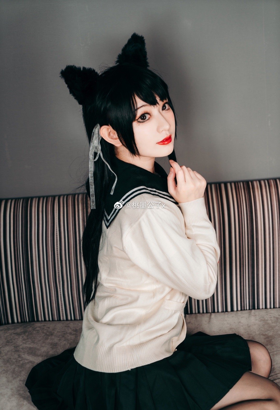 【COS】我是爱宕 接下来就让我来照顾你吧@桃墨公子x COSPLAY-第1张