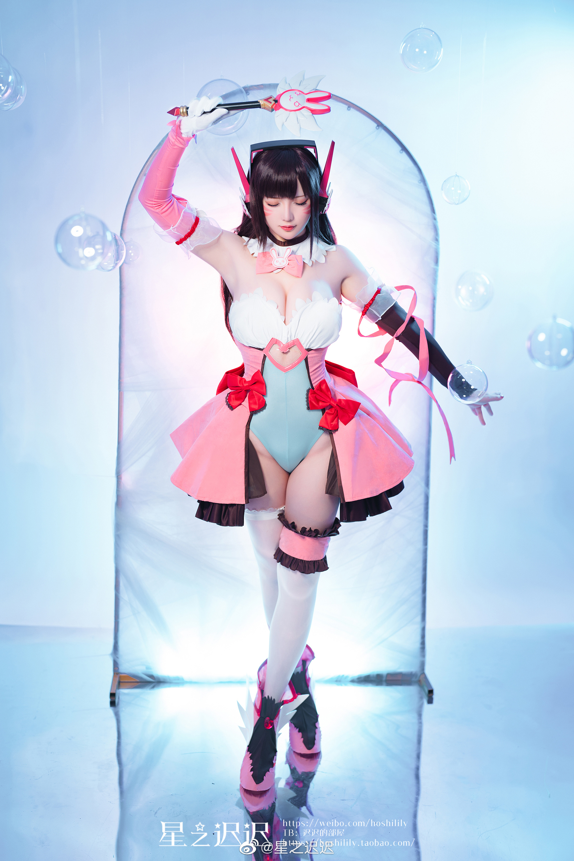 【COS】上次打守望还是在上次……  守望先锋 魔法少女@星之迟迟 COSPLAY-第1张