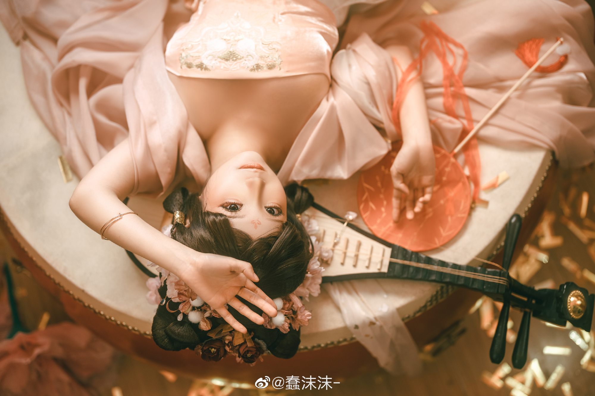 第一次尝试汉服，简直一整个爱上！！！《弦》 @蠢沫沫- 摄影-第6张