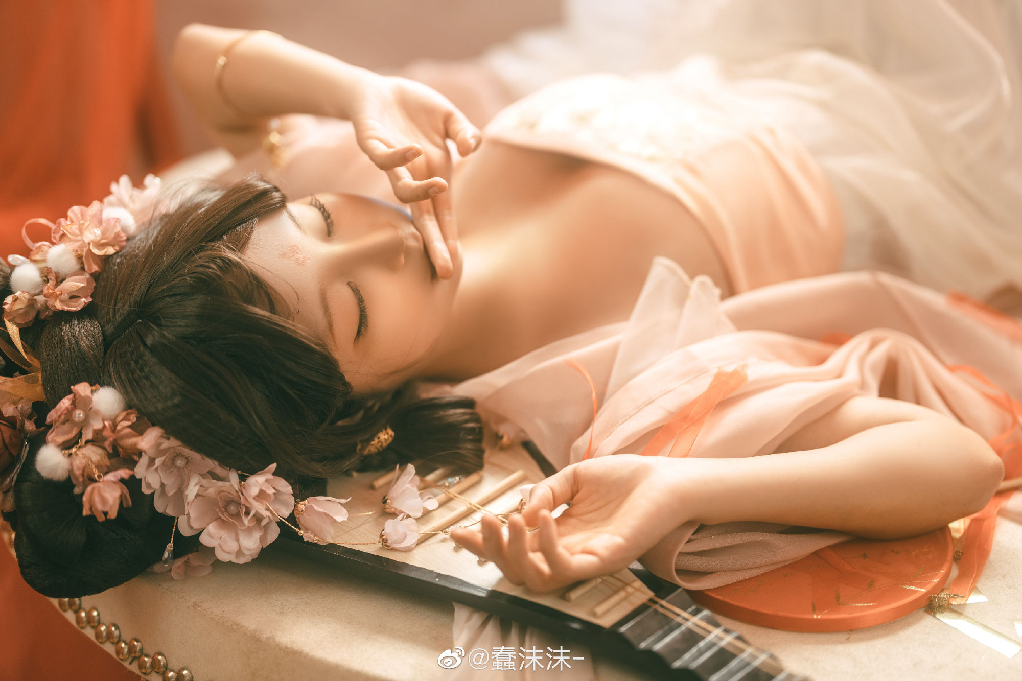 第一次尝试汉服，简直一整个爱上！！！《弦》 @蠢沫沫- 摄影-第7张