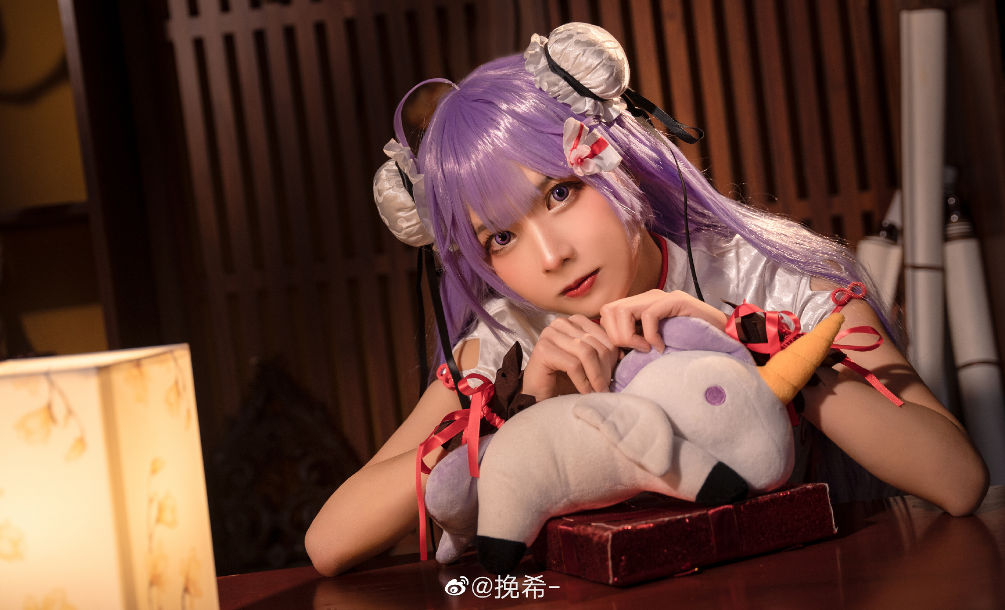 【COS正片】请不要一直盯着独角兽看...呜... 碧蓝航线 独角兽@挽希- COSPLAY-第8张