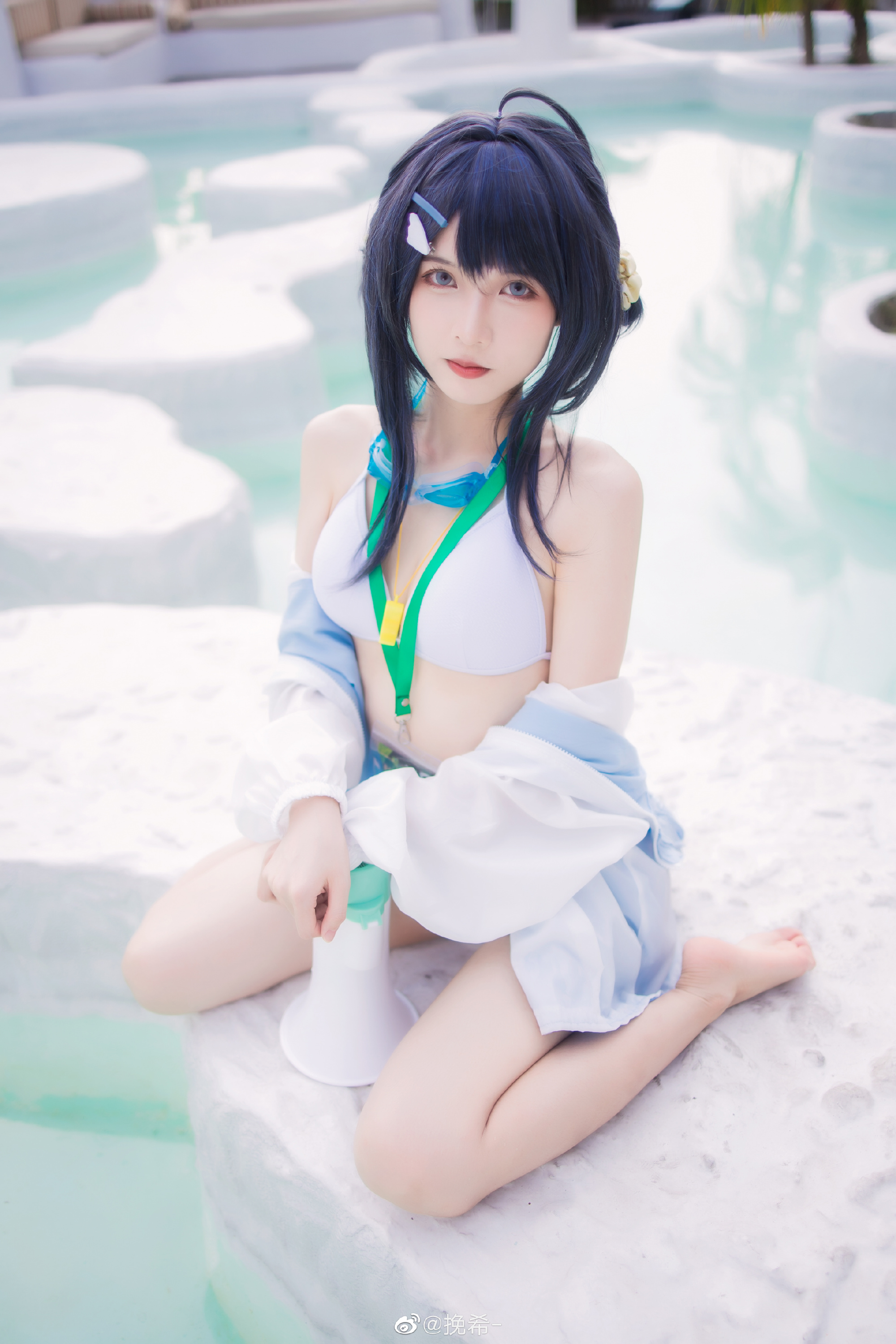 【COS】明日方舟 ? 羽毛笔·夏卉 FA210 @挽希- COSPLAY-第11张