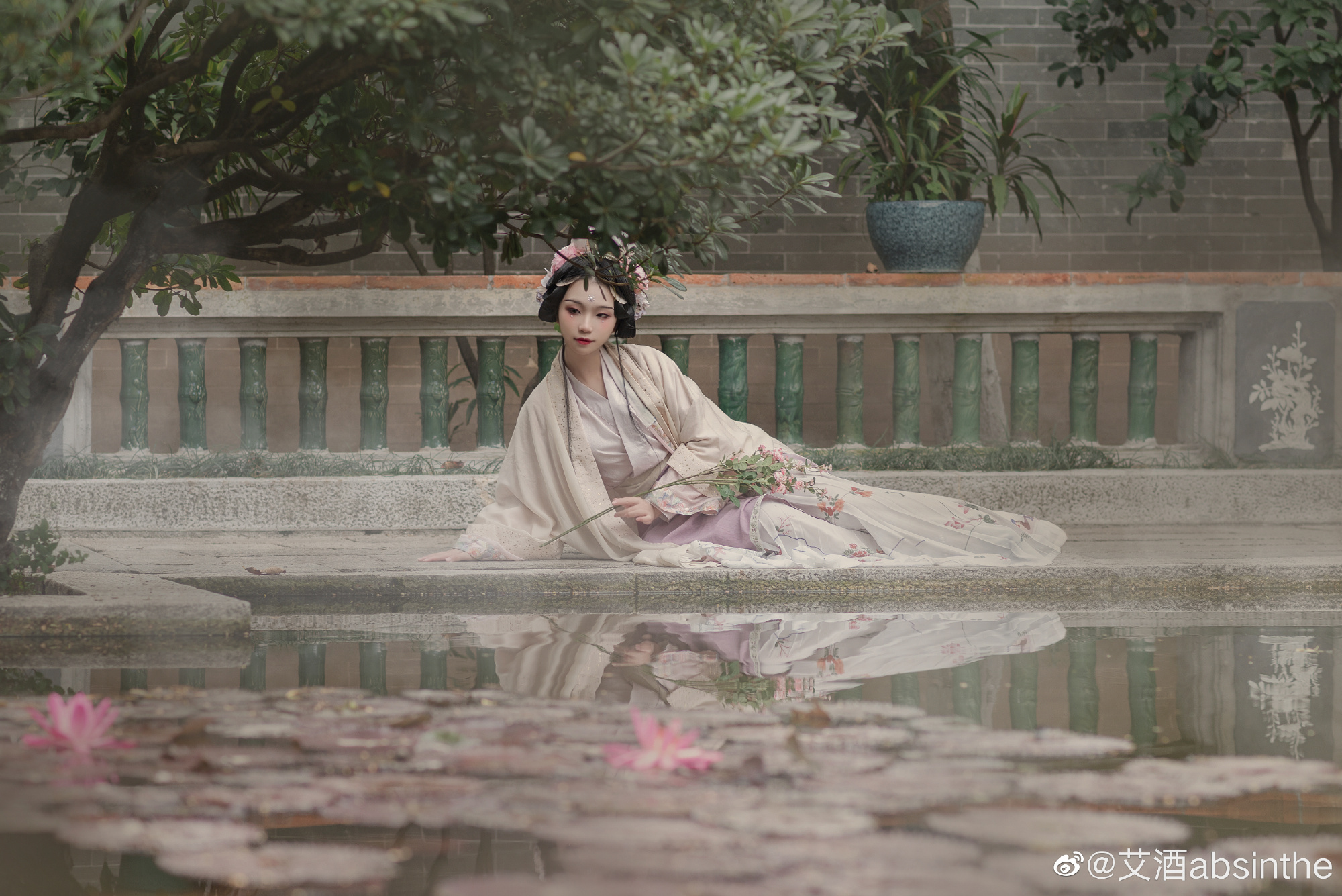 中国风摄影 汉服@艾酒absinthe 摄影-第8张