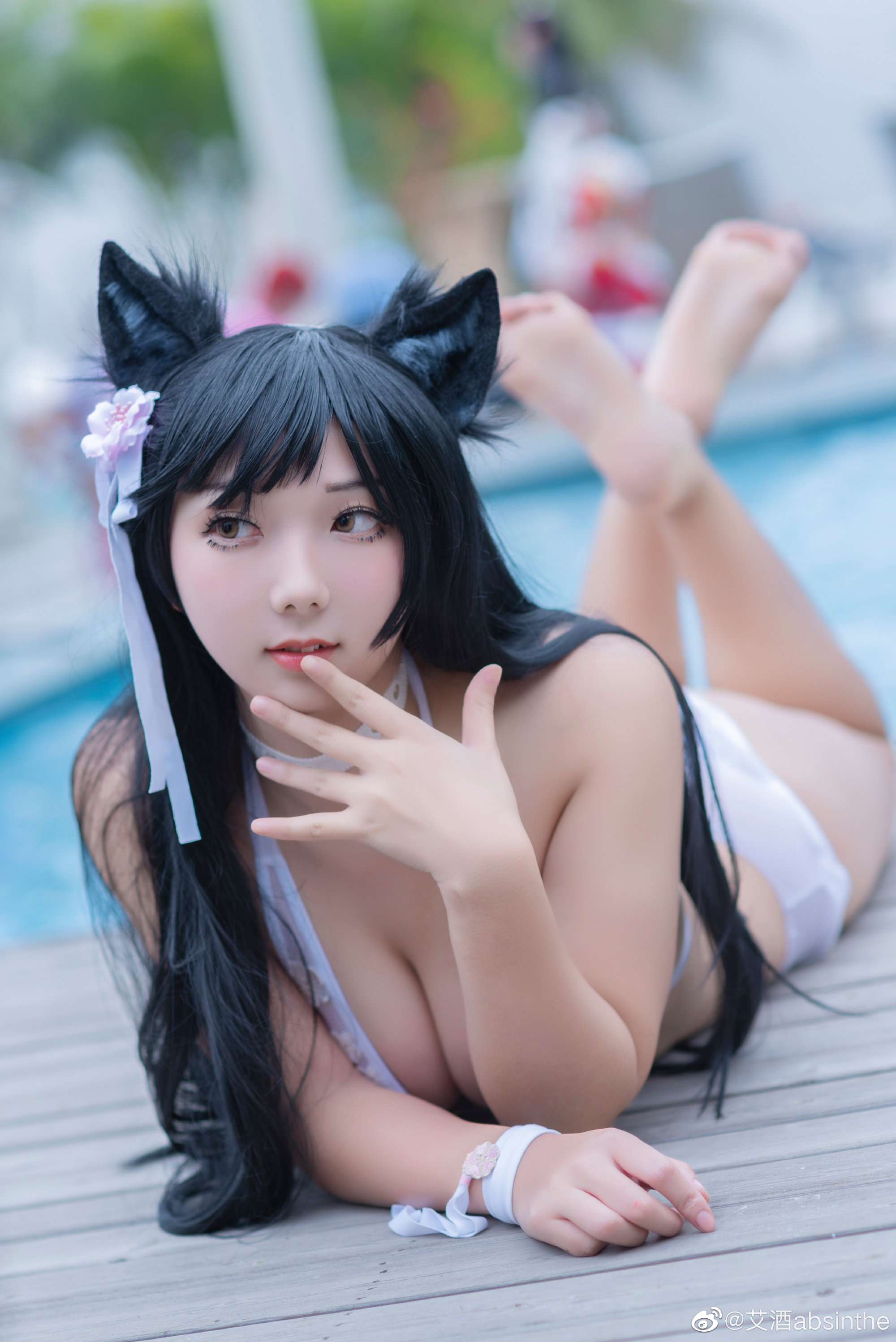 昨天拍了今天早上就爬起来修了。@艾酒absinthe COSPLAY-第3张