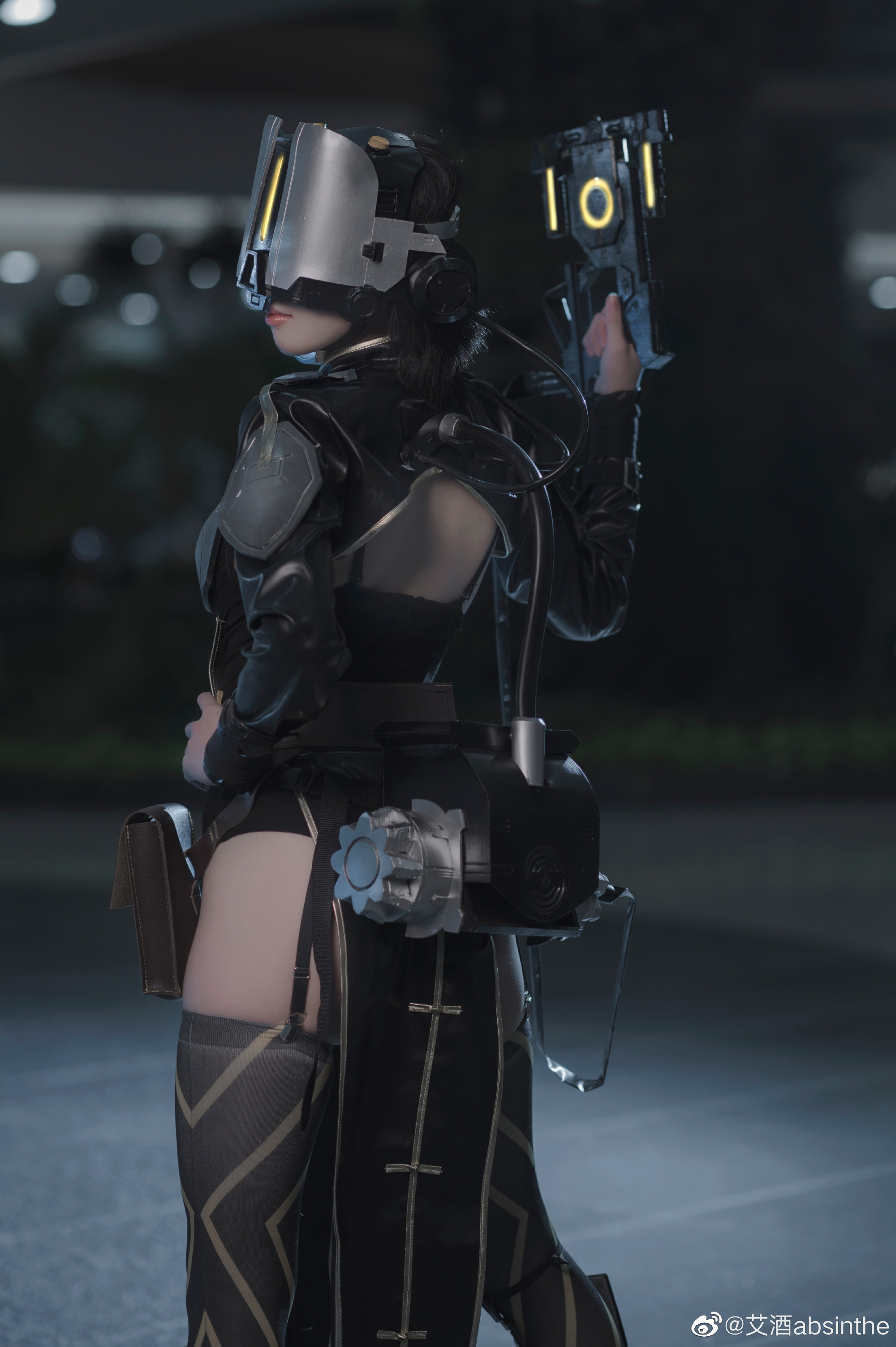 【COS正片】灵笼 荷光者@KamiEtsu_纸悦 COSPLAY-第3张