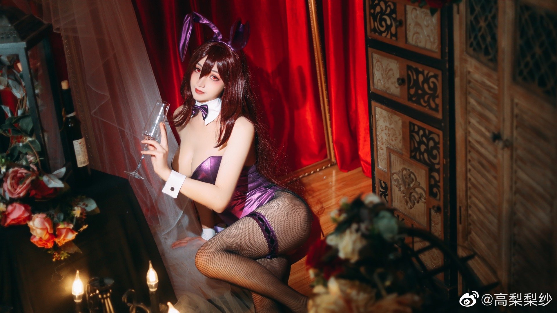 【COS】果然不让我遮住脸啊。Fate/Grand Order 斯卡哈@高梨梨纱 COSPLAY-第1张