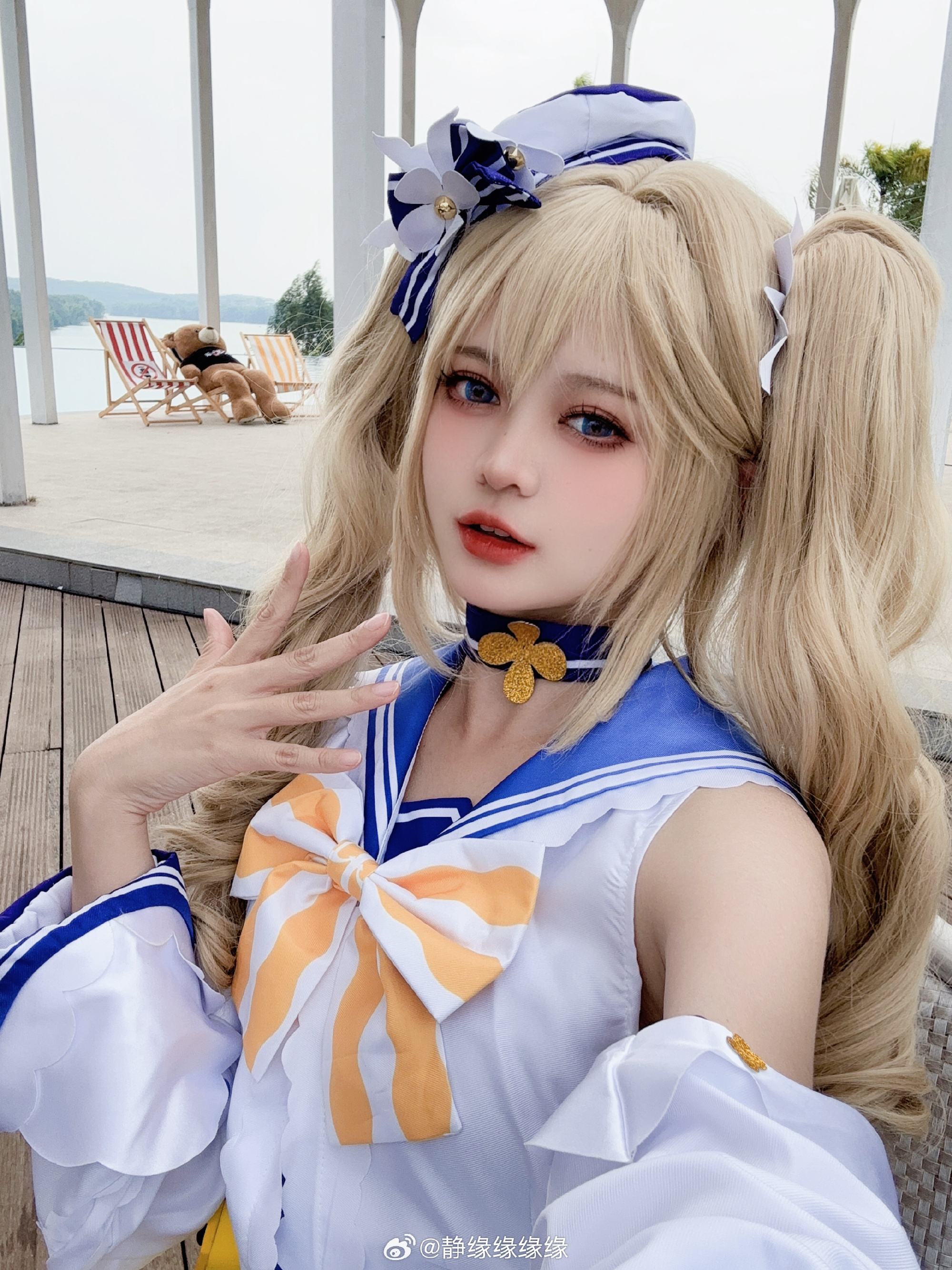 COSPLAY 原神 芭芭拉 @静缘缘缘缘 COSPLAY-第1张