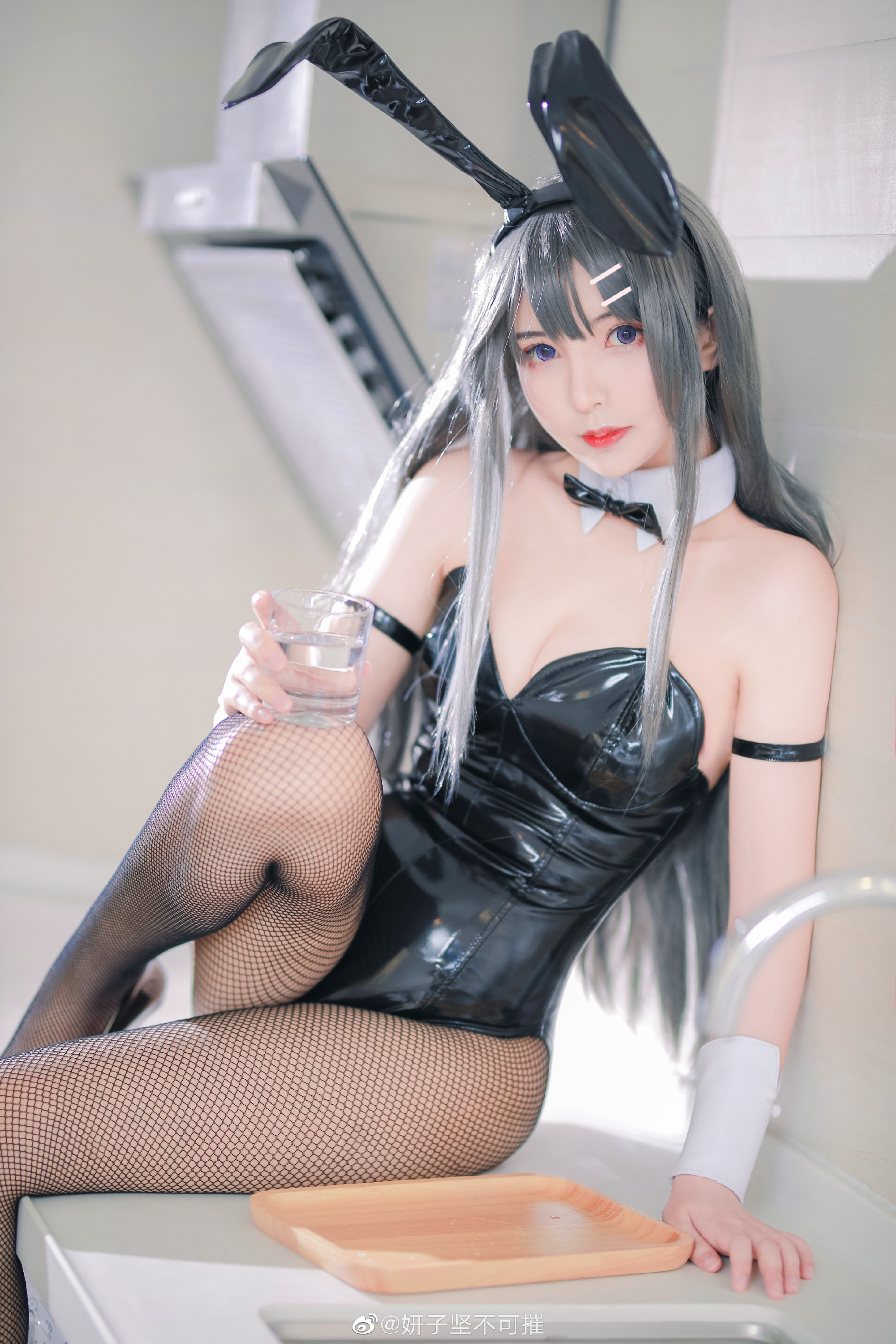 cos正片 麻衣兔女郎@妍子坚不可摧 COSPLAY-第1张