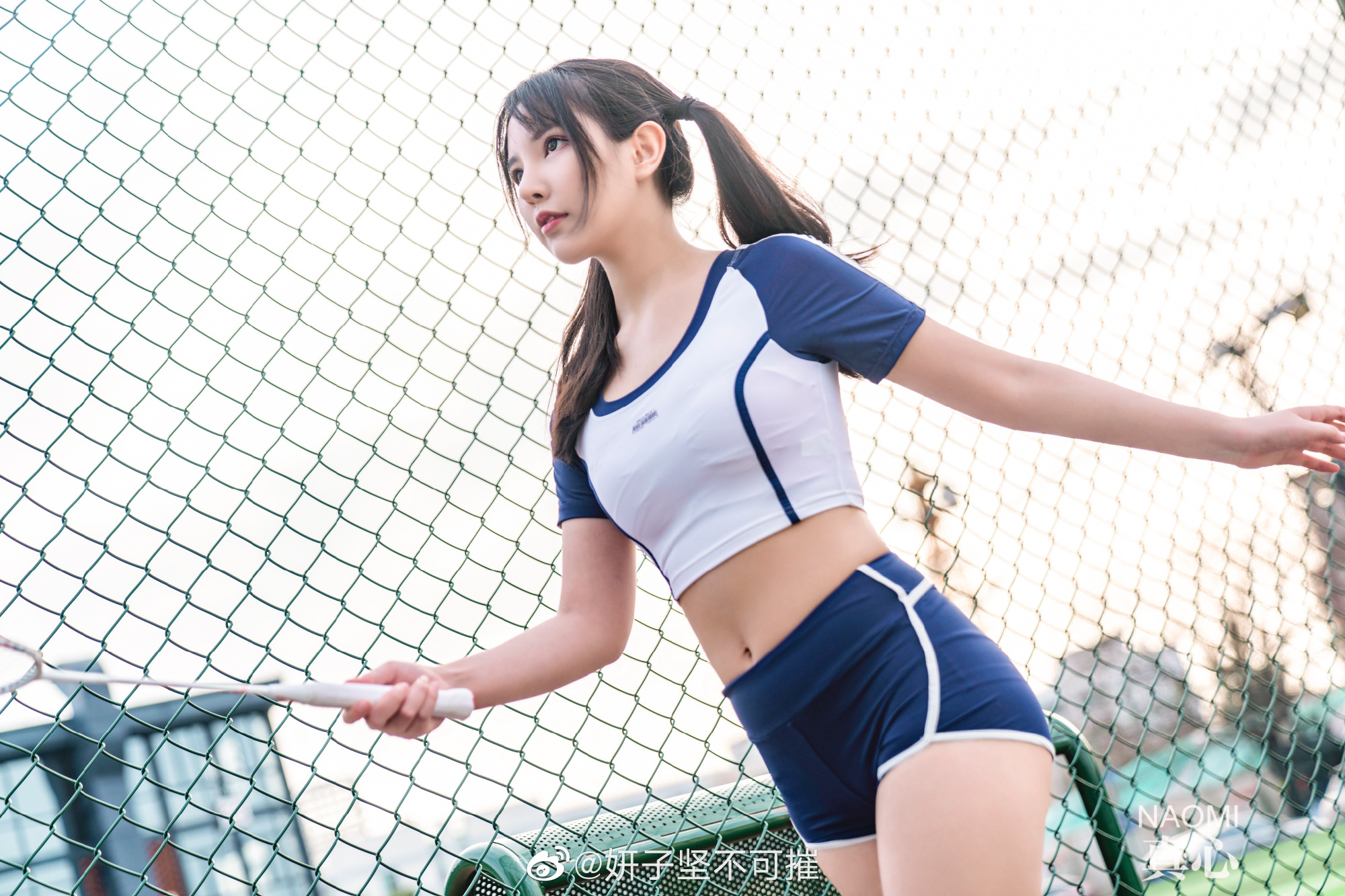 体操服 制服少女 走啦，一起去运动啦～@妍子坚不可摧 摄影-第6张