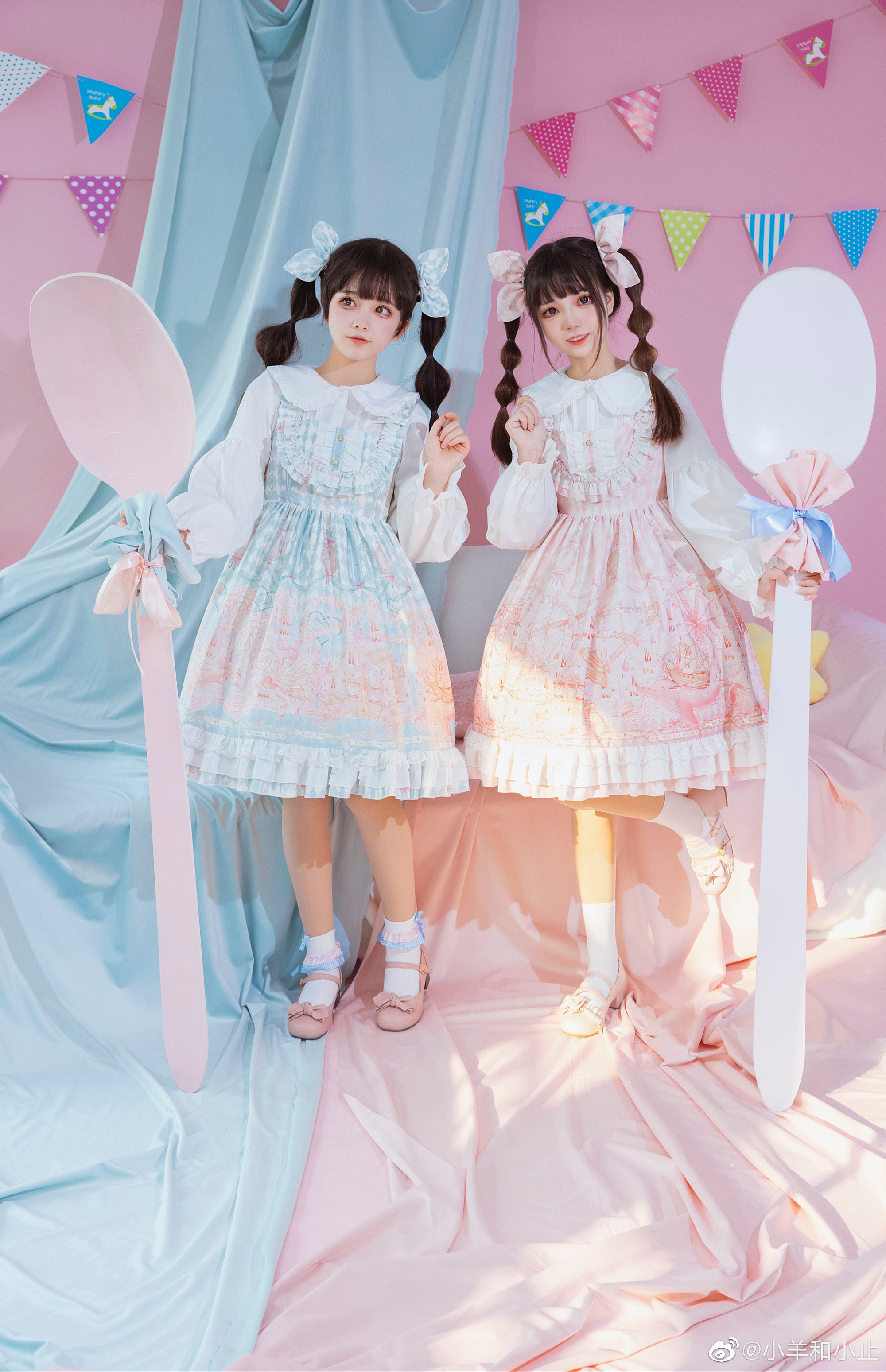 图片[3]-【 lolita装扮】 欢迎来到小?和小?的少儿频道～@小羊和小止-米哈社