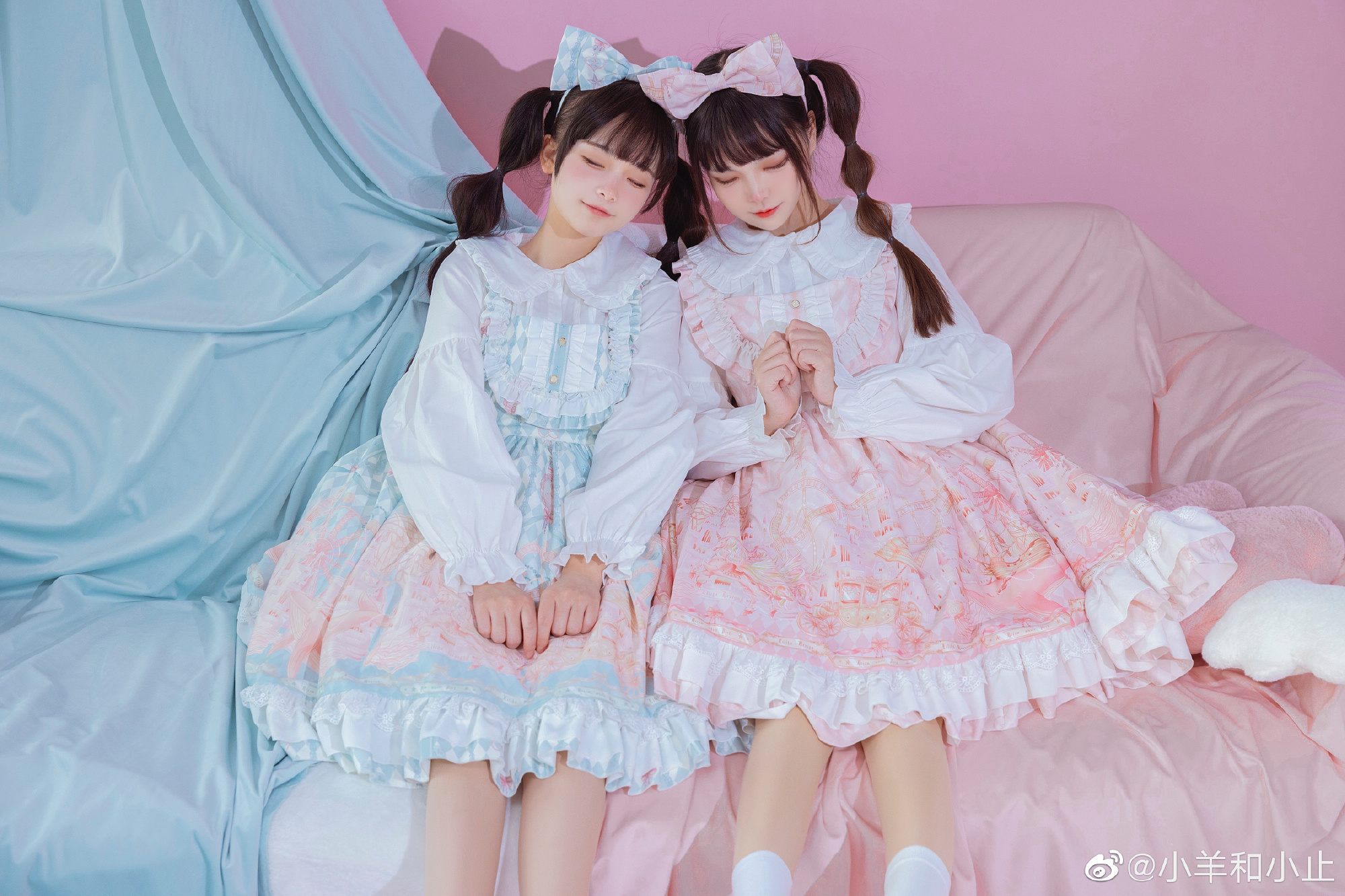 图片[8]-【 lolita装扮】 欢迎来到小?和小?的少儿频道～@小羊和小止-米哈社