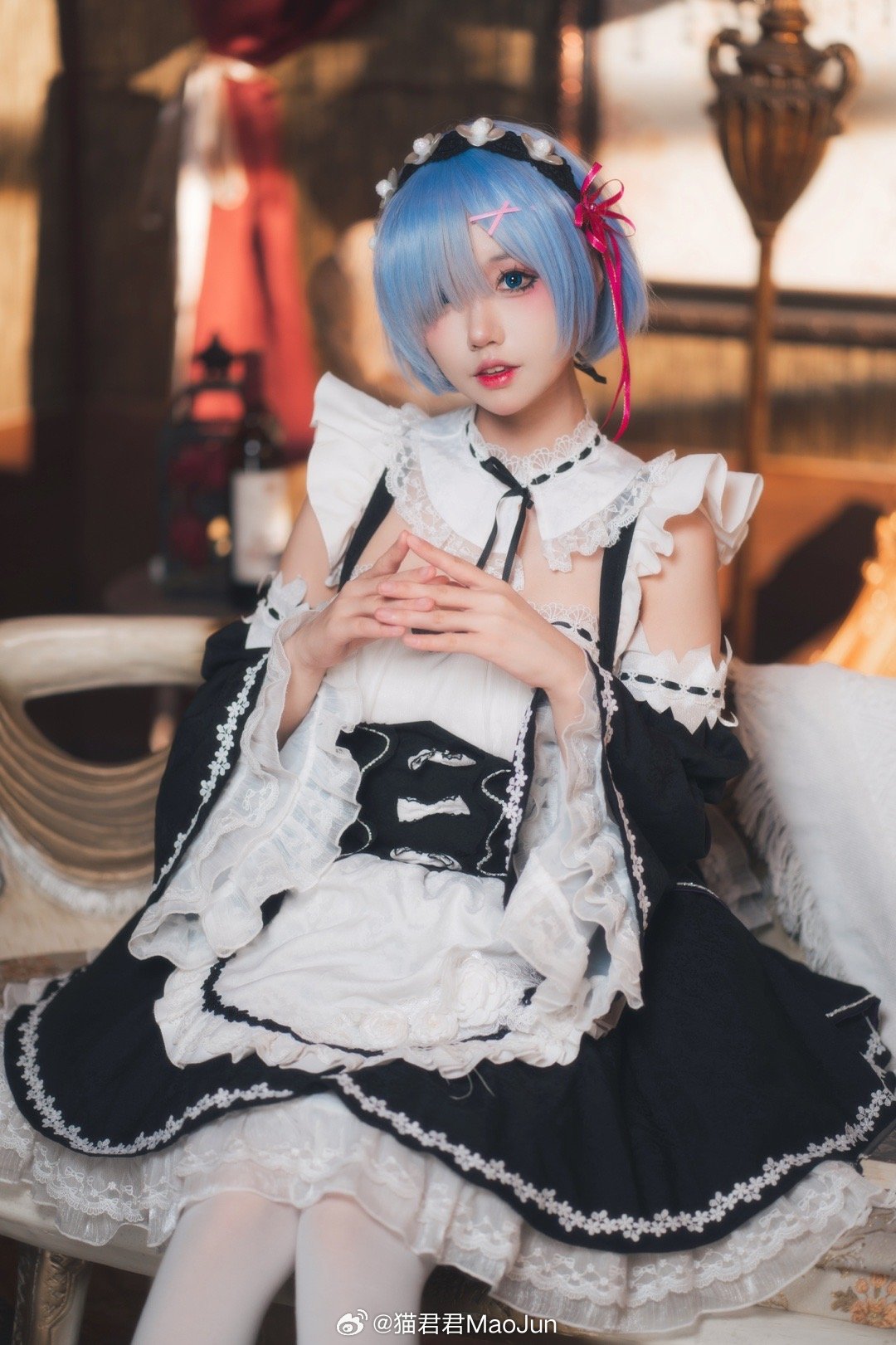 第七史诗 从零开始的异世界生活 蕾姆cos@猫君君MaoJun COSPLAY-第6张