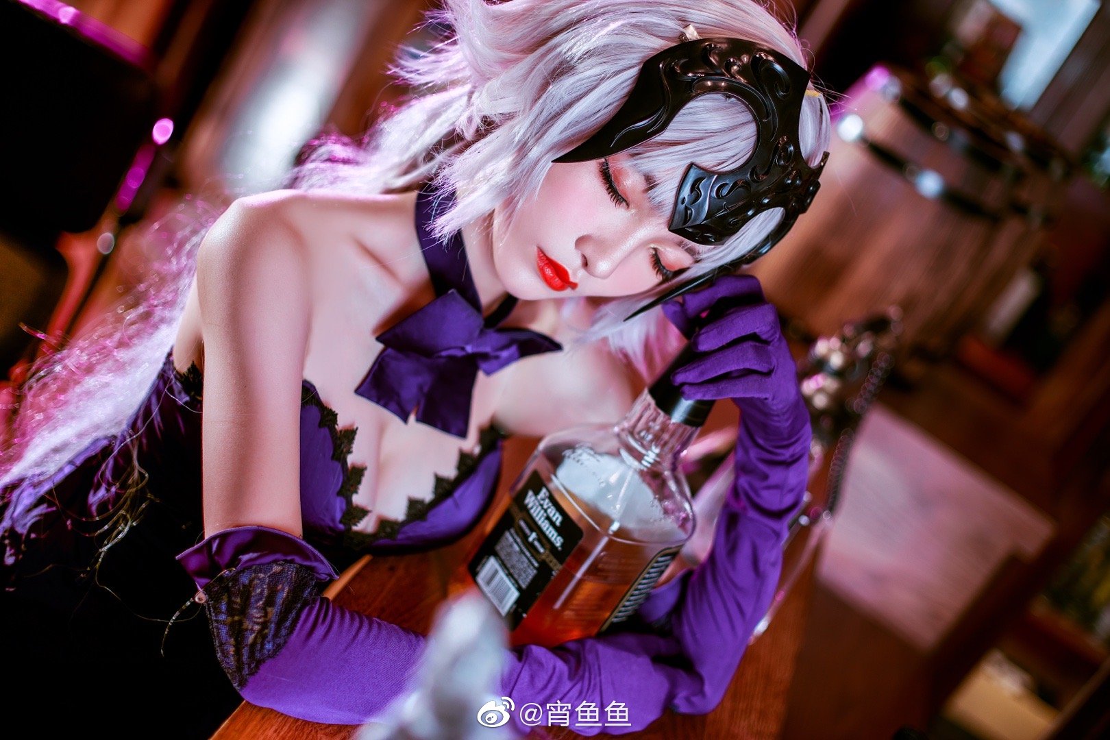 Fate/GrandOrder黑贞德 cos@宵鱼鱼 COSPLAY-第10张