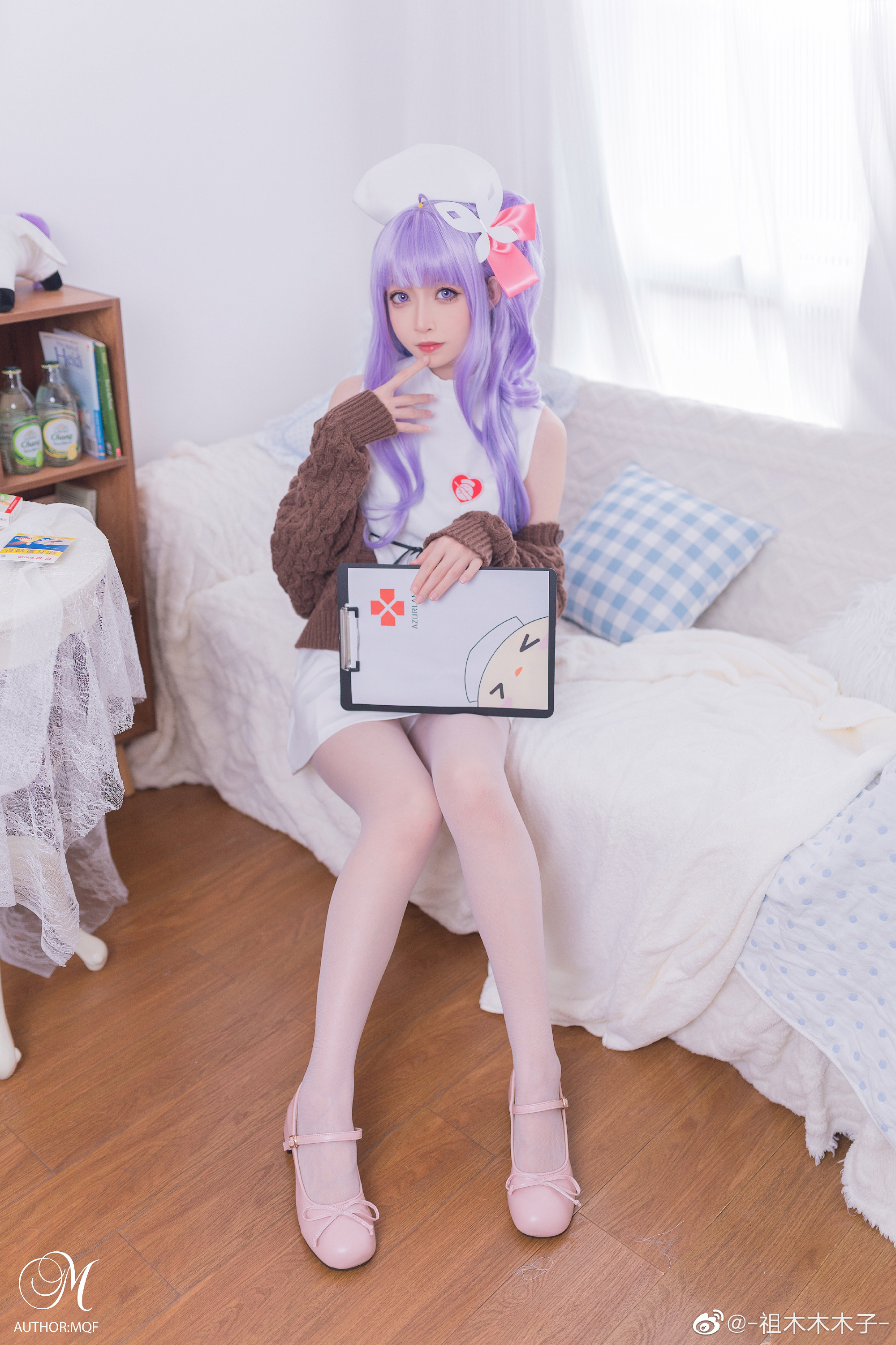 碧蓝航线 💉独角兽-天使的护理时间@-祖木木木子- COSPLAY-第8张