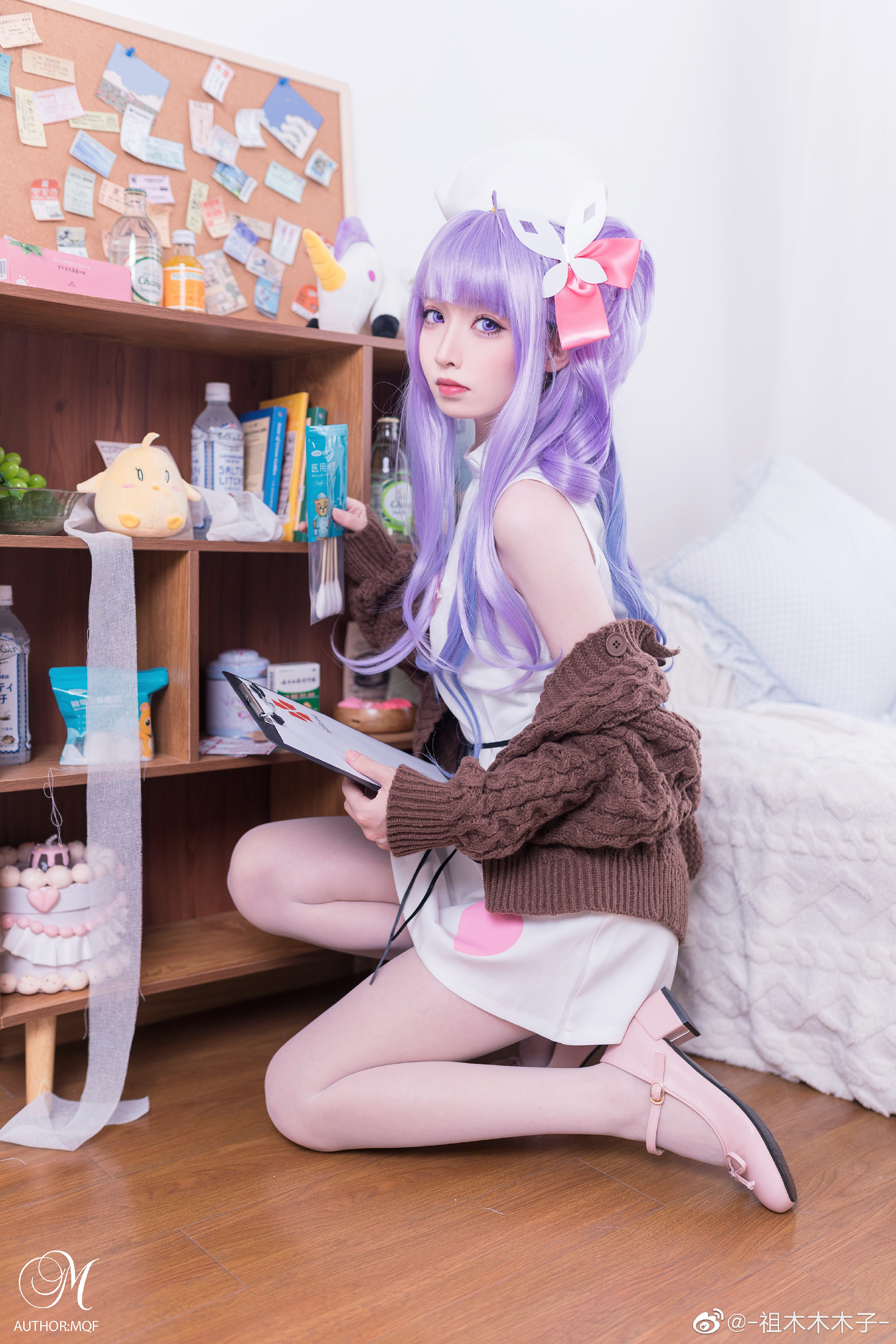 碧蓝航线 💉独角兽-天使的护理时间@-祖木木木子- COSPLAY-第3张