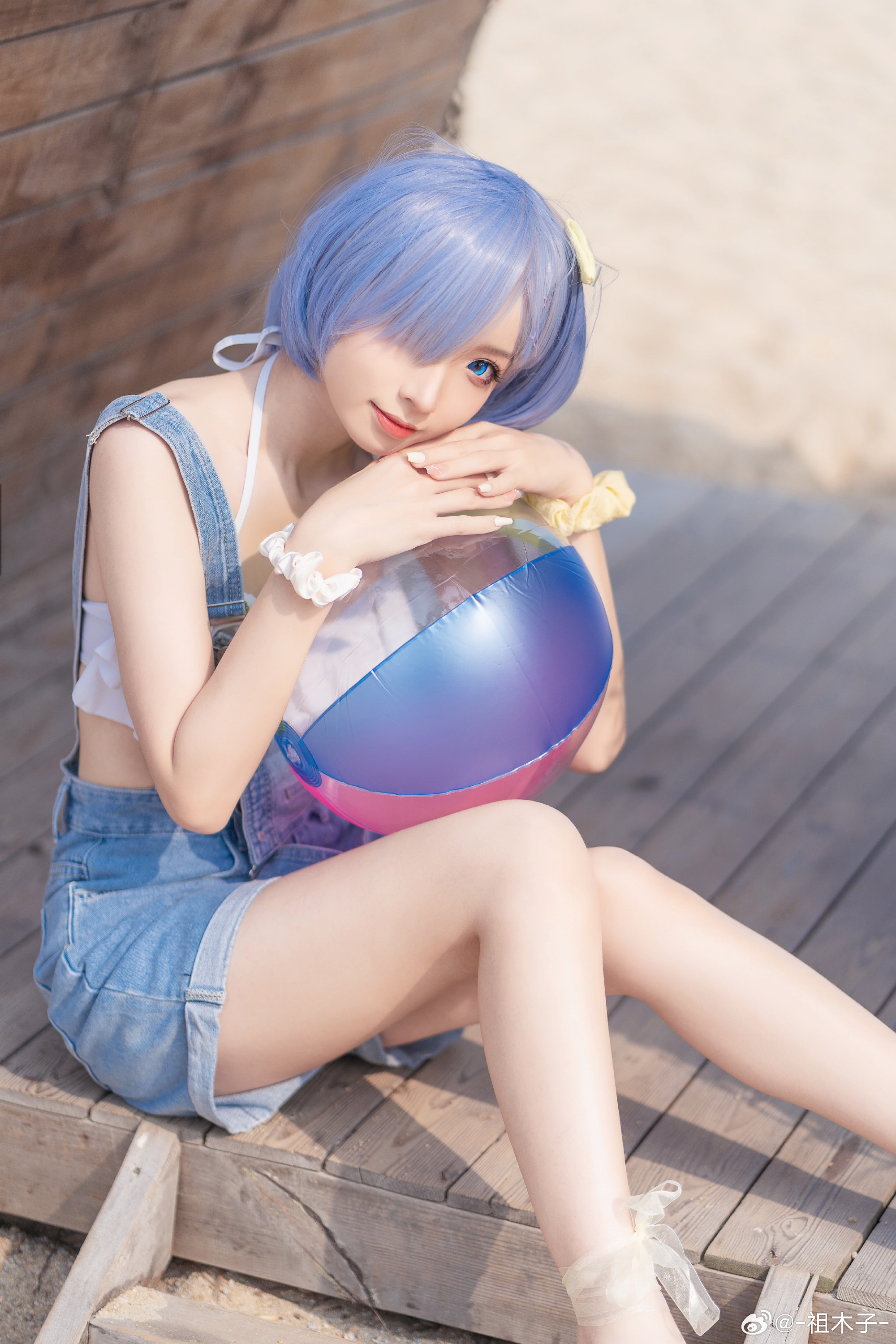 cos正片 我把喜欢写在风里，从此整个世界是你。 雷姆@-祖木子- COSPLAY-第5张