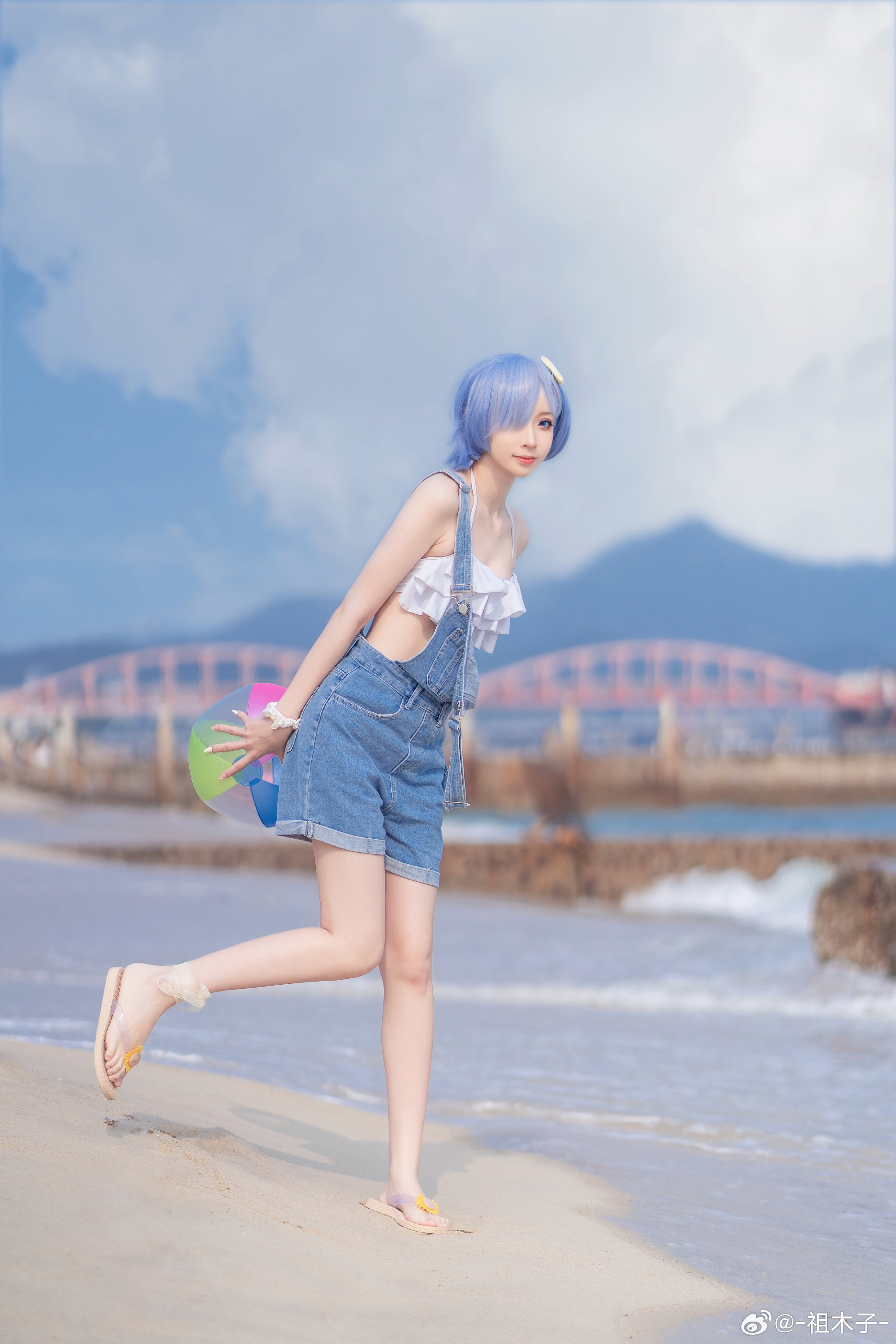 cos正片 我把喜欢写在风里，从此整个世界是你。 雷姆@-祖木子- COSPLAY-第12张