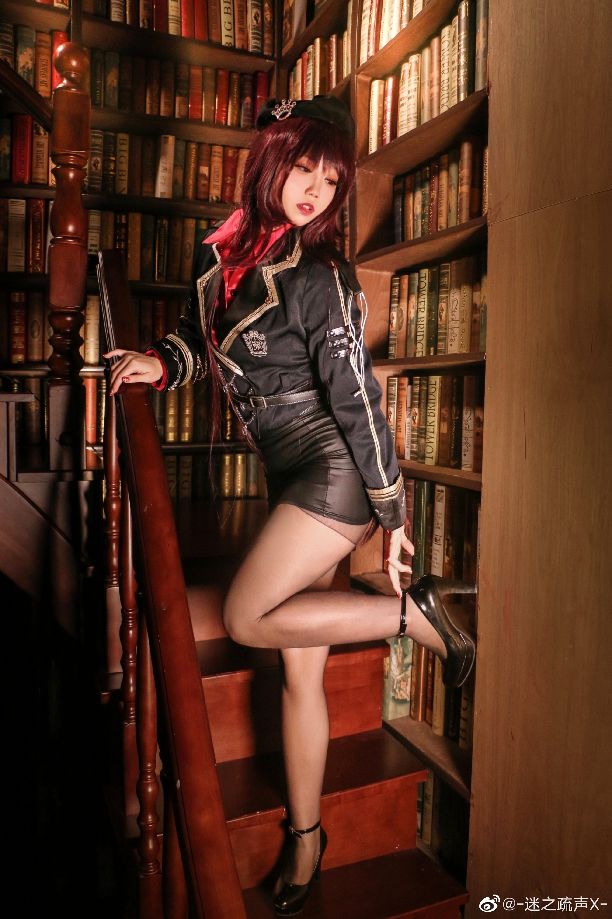 【COS】遵循伟大女王的方针，贯穿暗淡的前途——化作一杆枪吧。 Fate/GrandOrder 斯卡哈 师匠cos@-迷之疏声X- COSPLAY-第9张