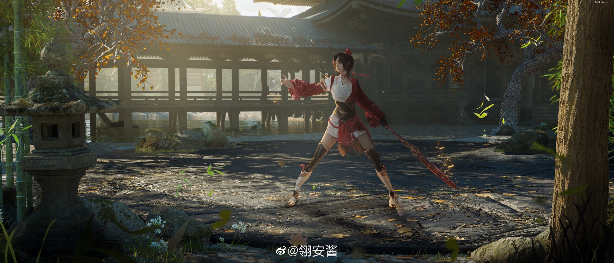 【cos正片】吾乃百兵之王！额…呃…我，我是说枪啦 王者荣耀 云缨@翎安酱 COSPLAY-第8张